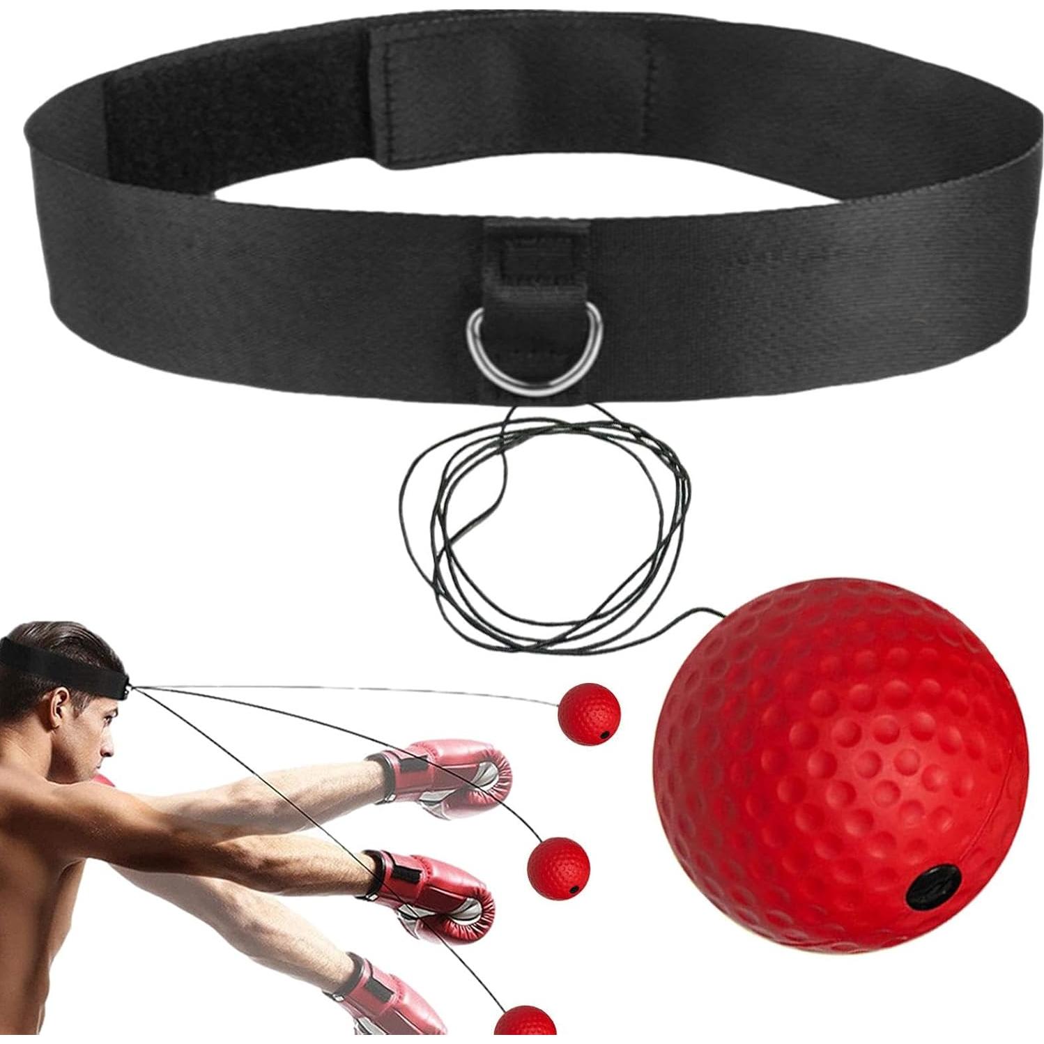 Bola de Reflexión para Entrenamiento de Boxeo Genérico - Rojo