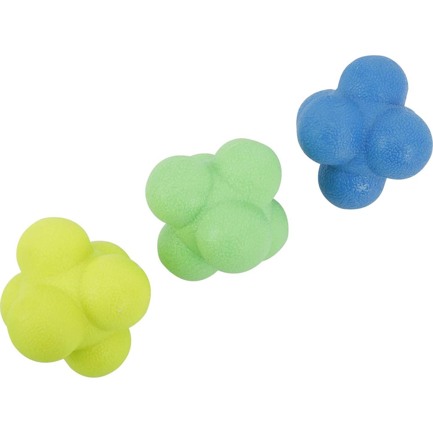 Pelotas de Reacción de Caucho Yaegoo 6 Pcs 7cm Entrenamiento