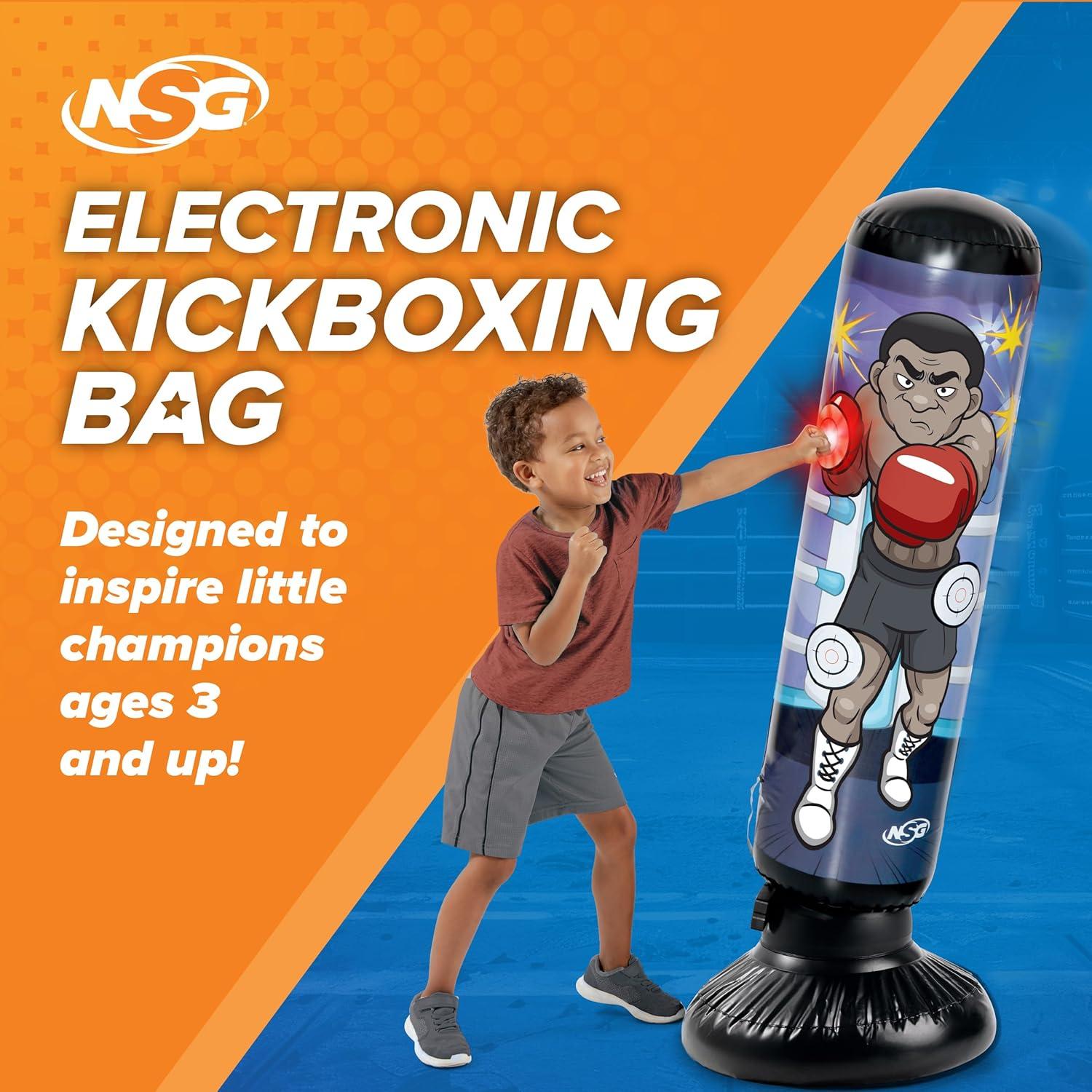 Bolsa de Kickboxing Electrónica Junior NSG con LED y Sonidos