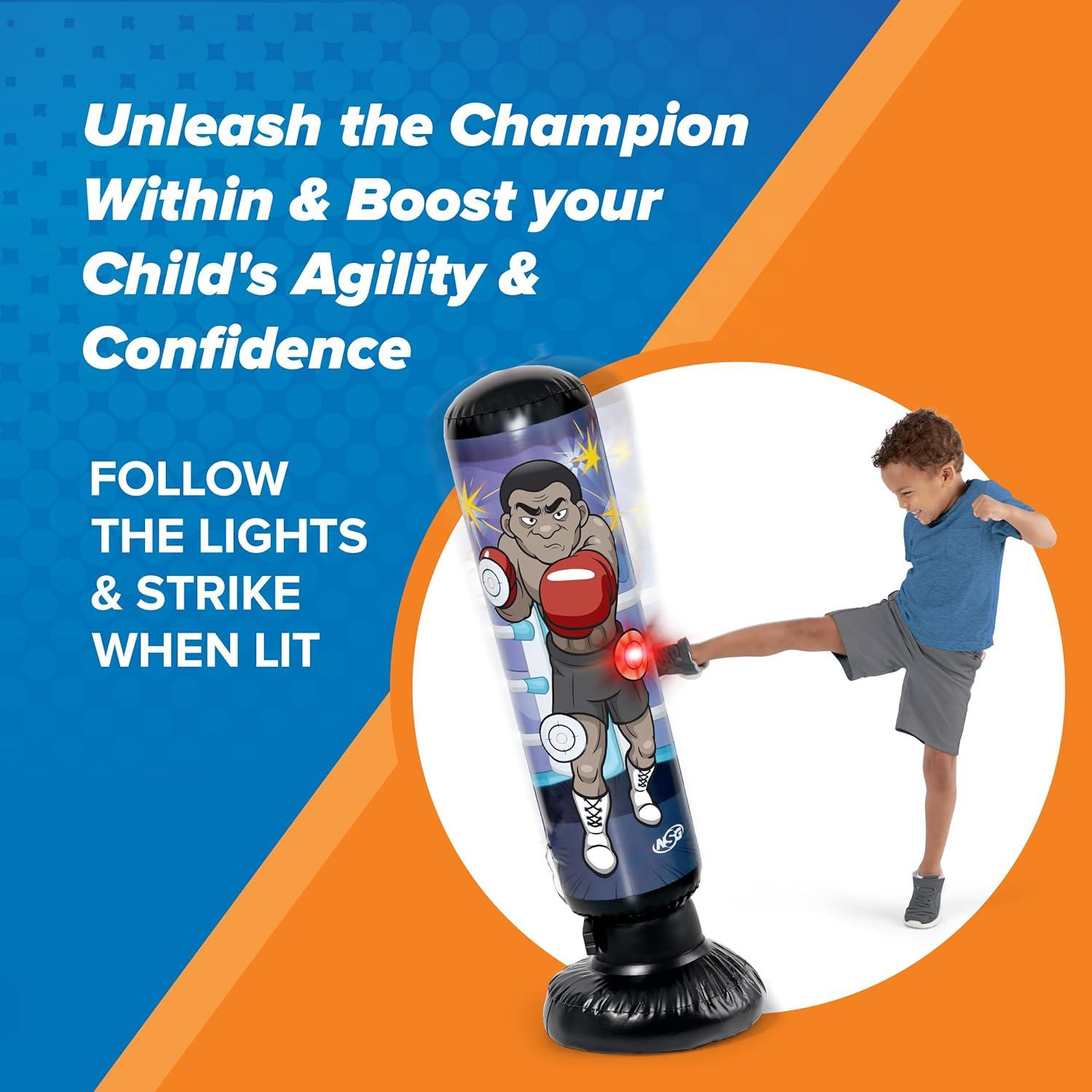 Bolsa de Kickboxing Electrónica Junior NSG con LED y Sonidos