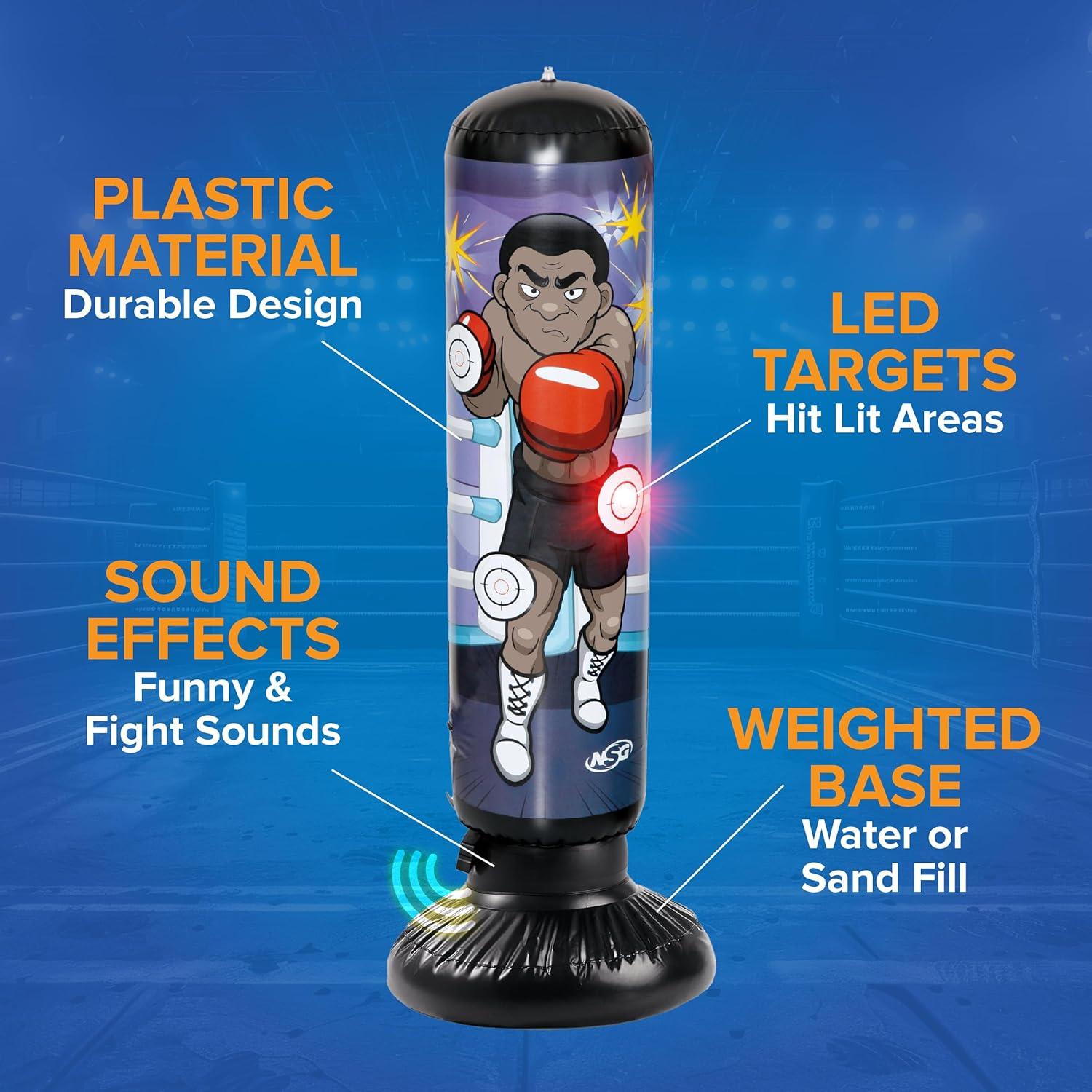 Bolsa de Kickboxing Electrónica Junior NSG con LED y Sonidos