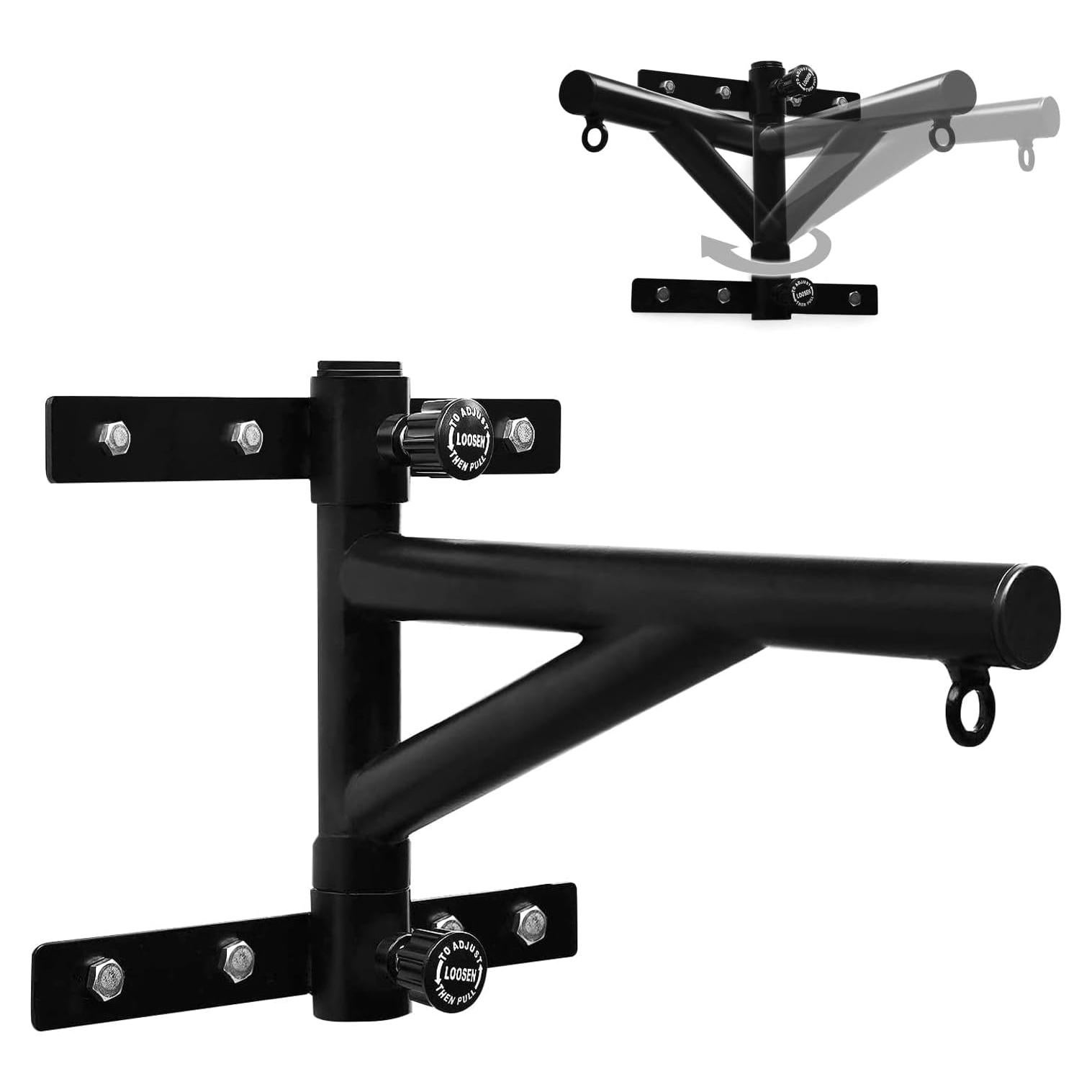 Soporte de Bolsa Pesada Yes4All Ajustable Montaje Pared Acero