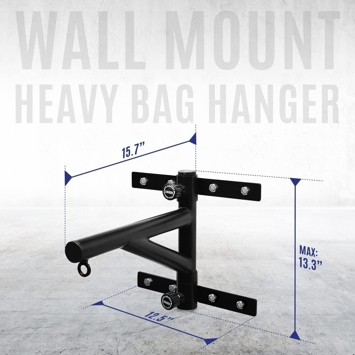 Soporte de Bolsa Pesada Yes4All Ajustable Montaje Pared Acero