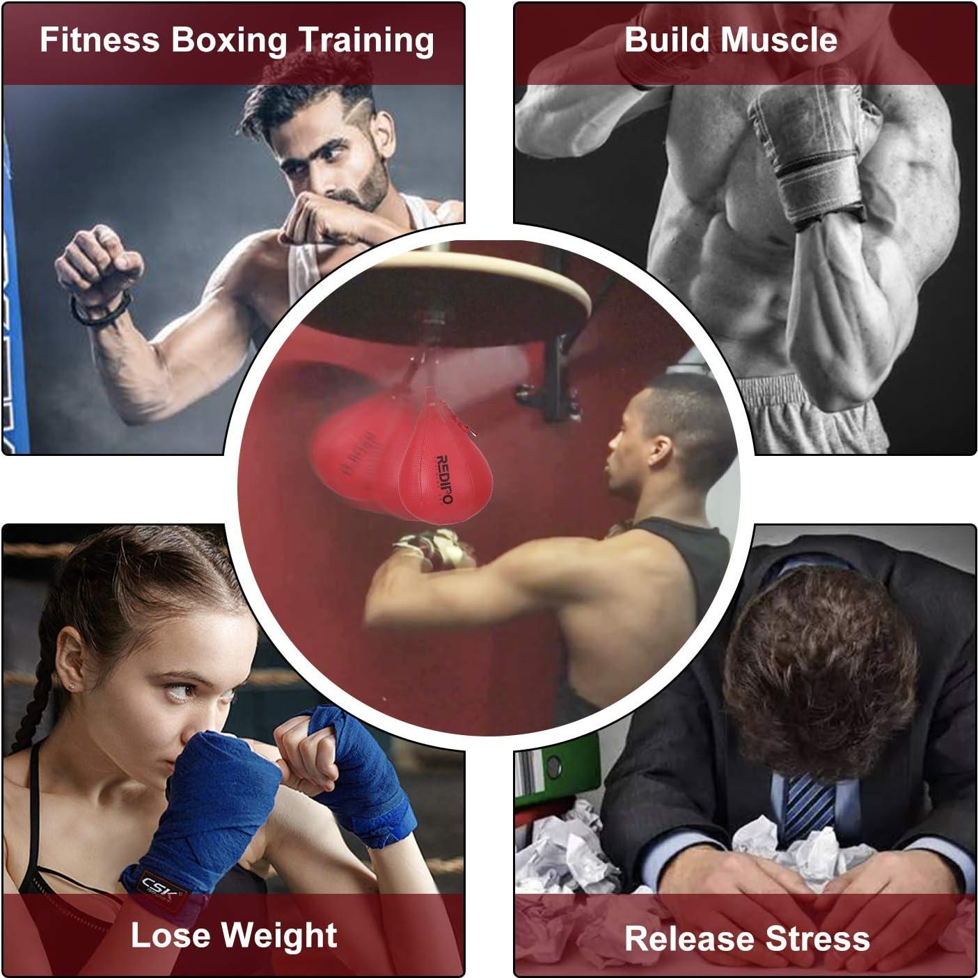 Bolsa de Velocidad Redipo - Boxeo y MMA - Cuero PU 25.4x17.8cm