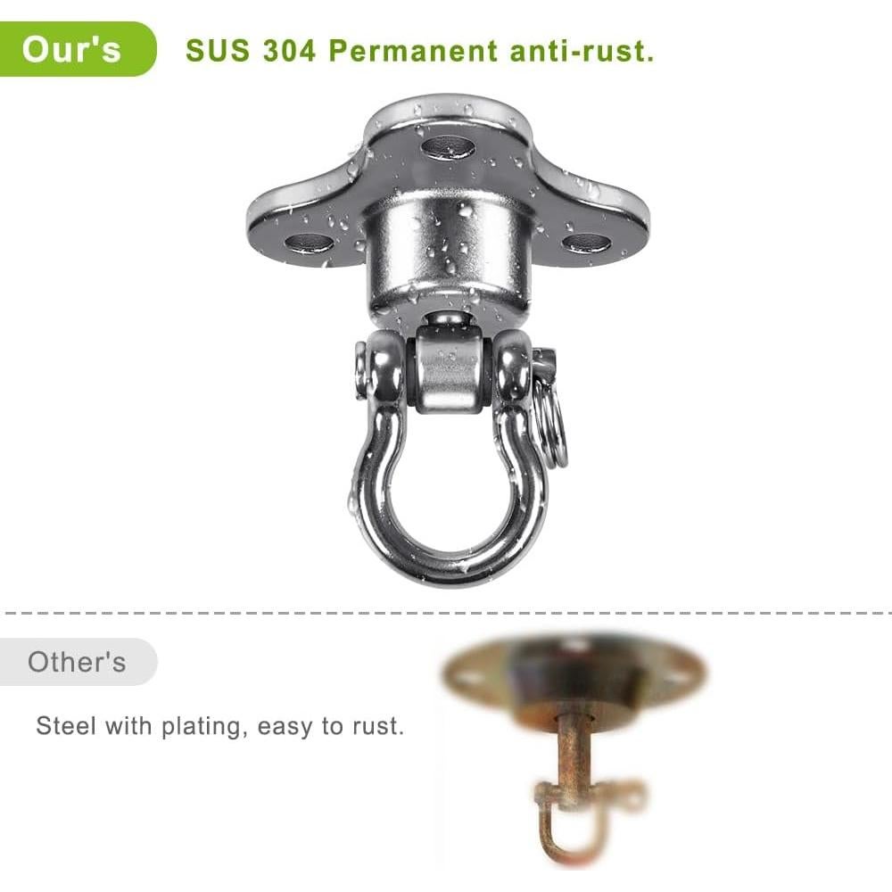 Soporte Giratorio Speed Bag BeneLabel Acero Inoxidable 360°