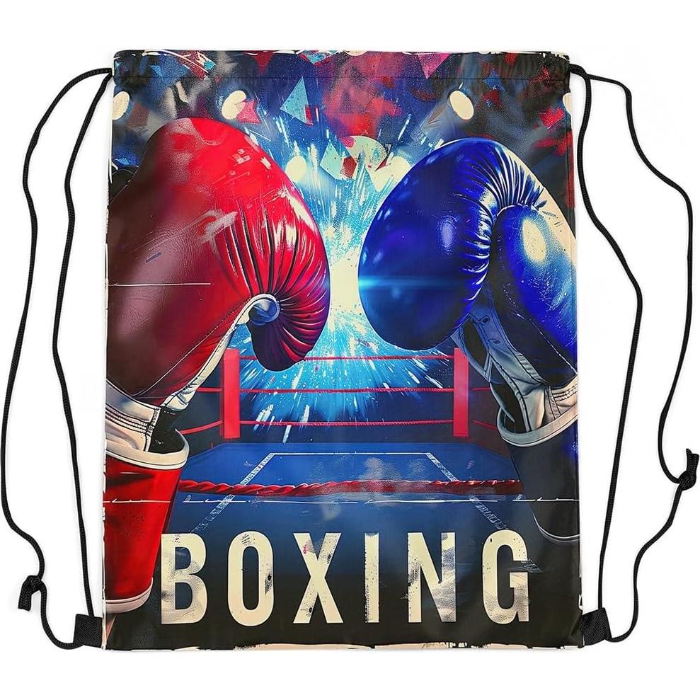 Mochila de Cuerda Erosebridal Azul Roja 33x40 cm Impermeable