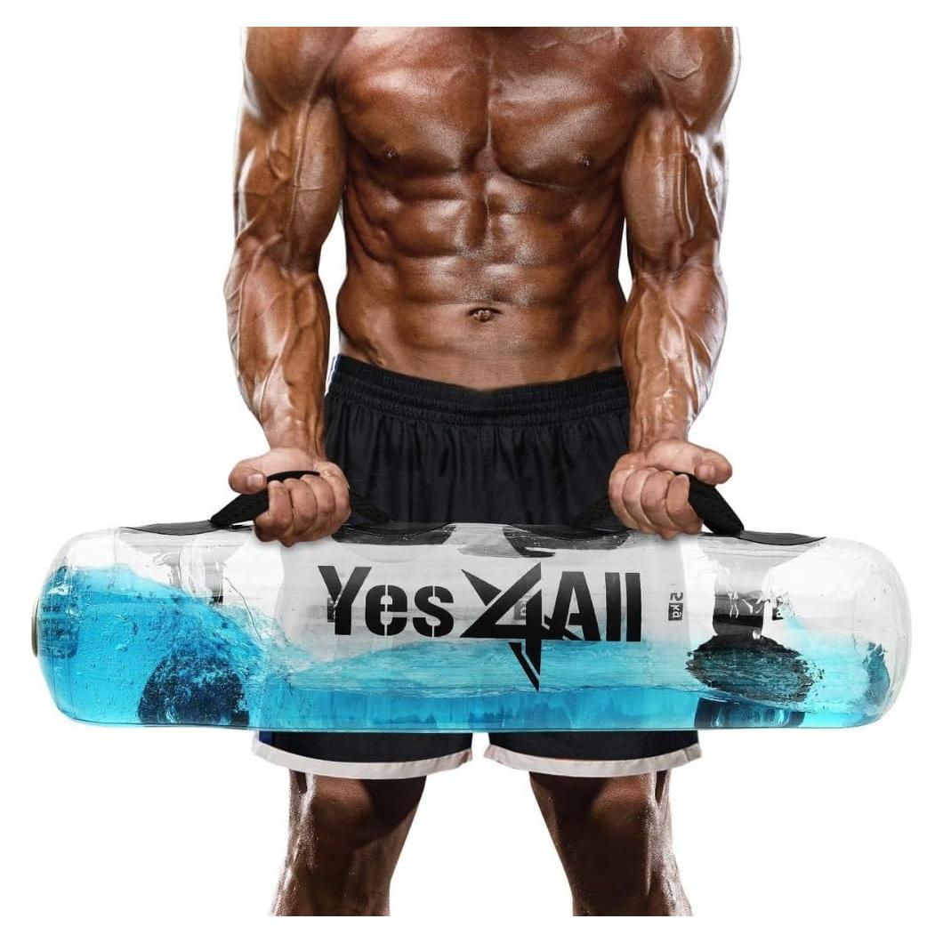 Yes4All Bolsa de Agua Ajustable 20kg para Entrenamiento Fitness