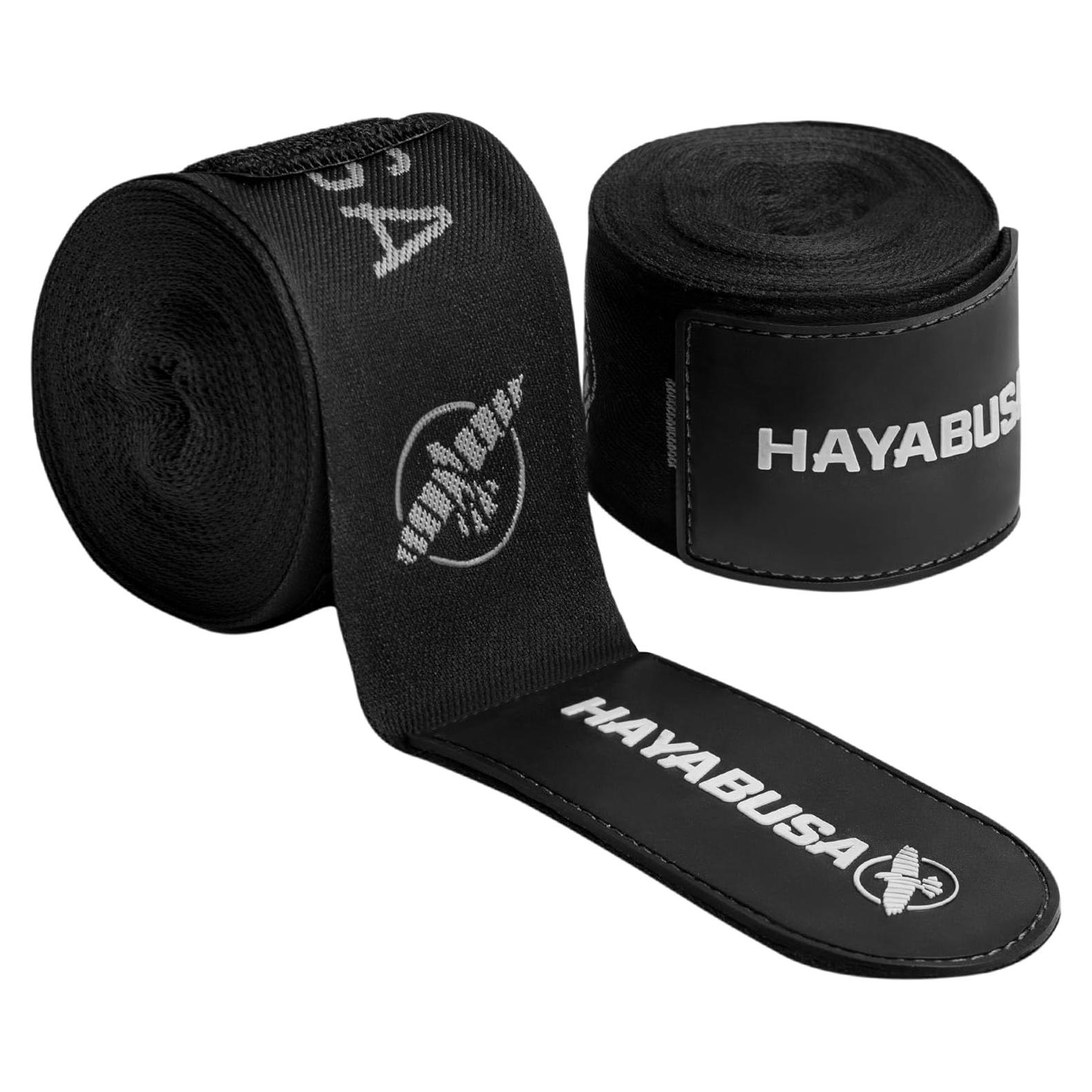 Vendas de Boxeo Hayabusa Deluxe 180" Nylon Unisex Negro