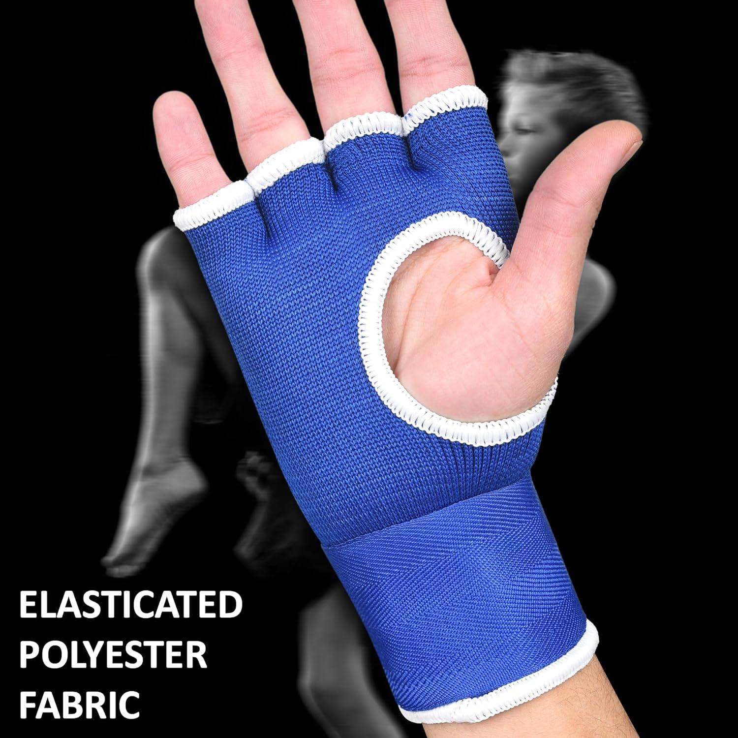 Guantes de Gel AVICORN QuickWraps Niños X-Pequeño Azul/Blanco