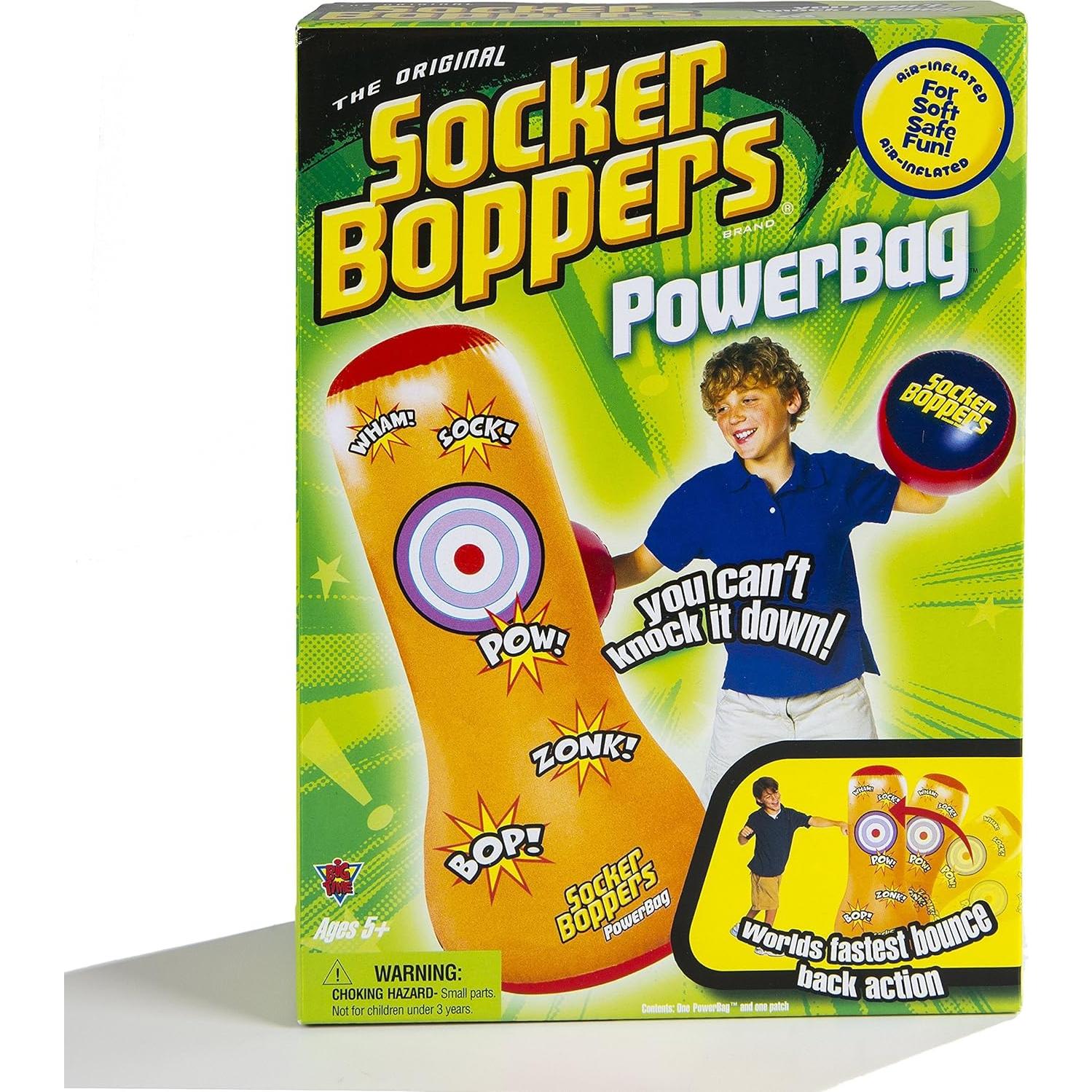 Bolsa Inflable de Golpes Socker Bopper Power 1.22m para Niños