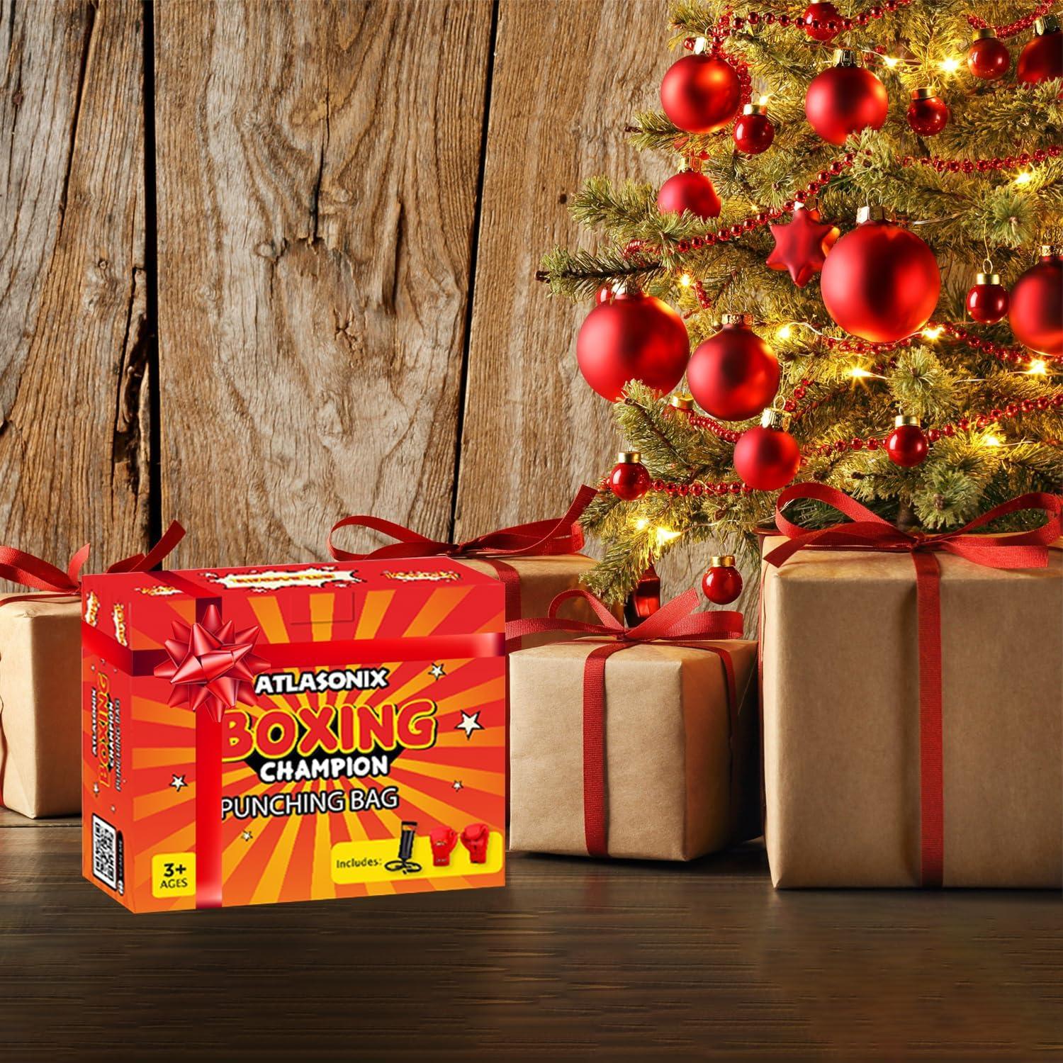 Juguete Inflable de Boxeo Atlasonix 122 cm para Niños