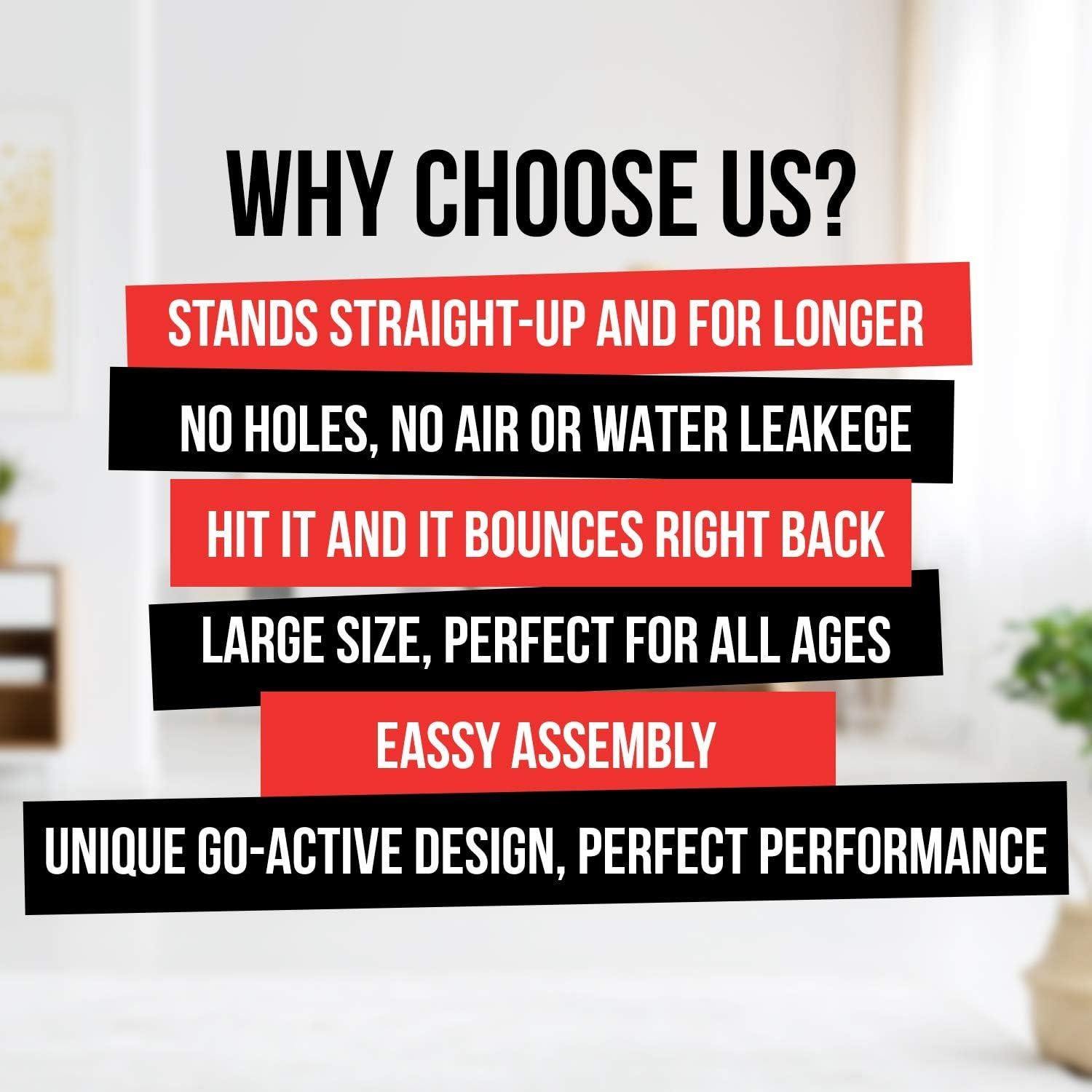 Juguete Inflable de Boxeo Atlasonix 122 cm para Niños