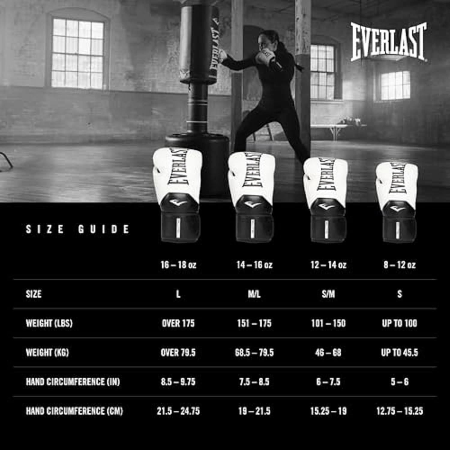 Guantes de Boxeo Everlast Elite 2 12oz Negro/Dorado Unisex