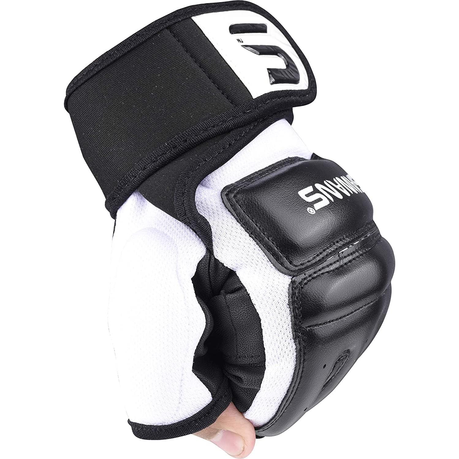 Guantes de Boxeo SAWANS para MMA y Artes Marciales - Negro