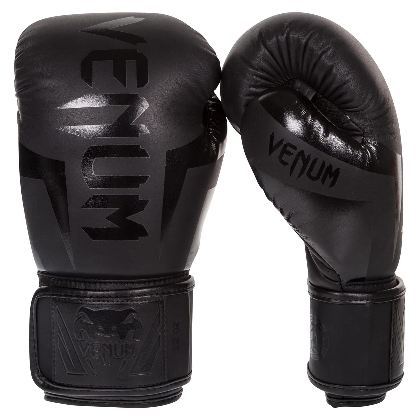 Guantes de Boxeo Venum Elite 8 oz Negro/Camuflaje