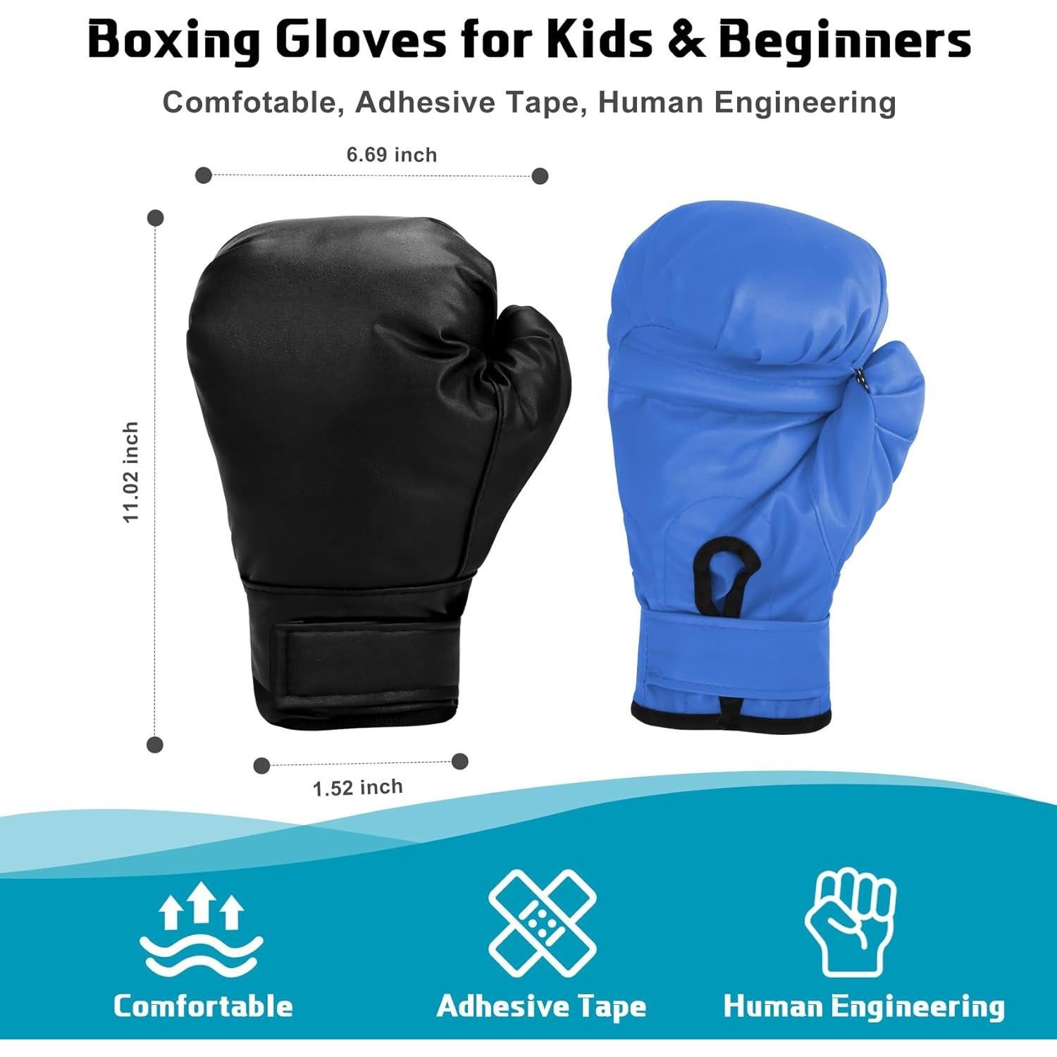Guantes de Boxeo Micnaron 8oz-12oz para Entrenamiento Unisex