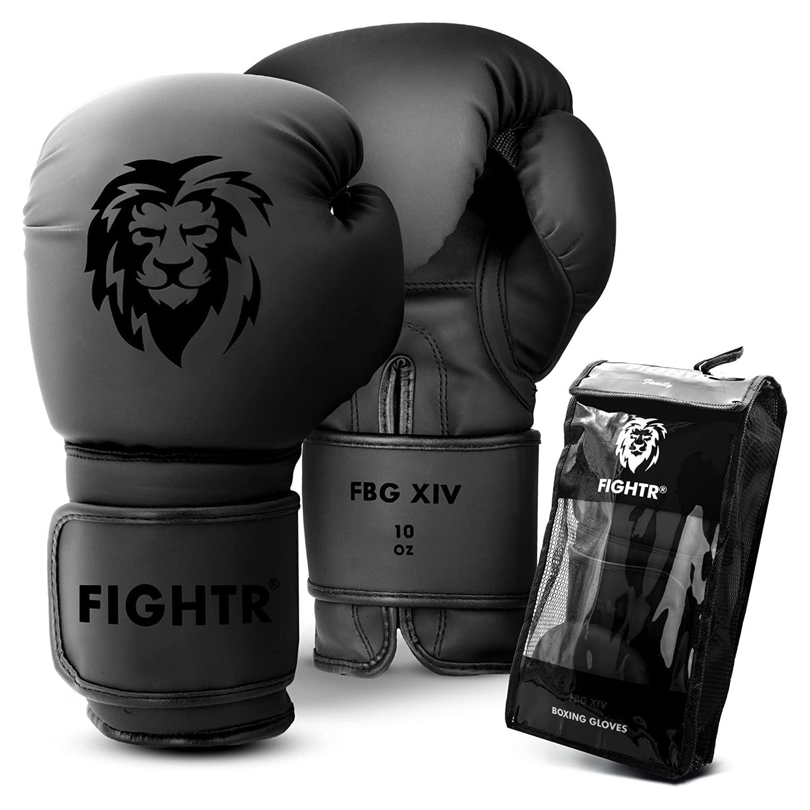 Guantes de Boxeo FIGHTR® 10 oz - Protección y Estabilidad