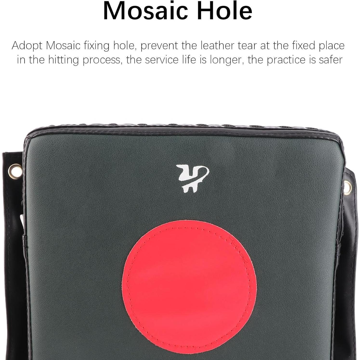 Saco de Boxeo de Pared VBESTLIFE 26x26 cm PU para Taekwondo