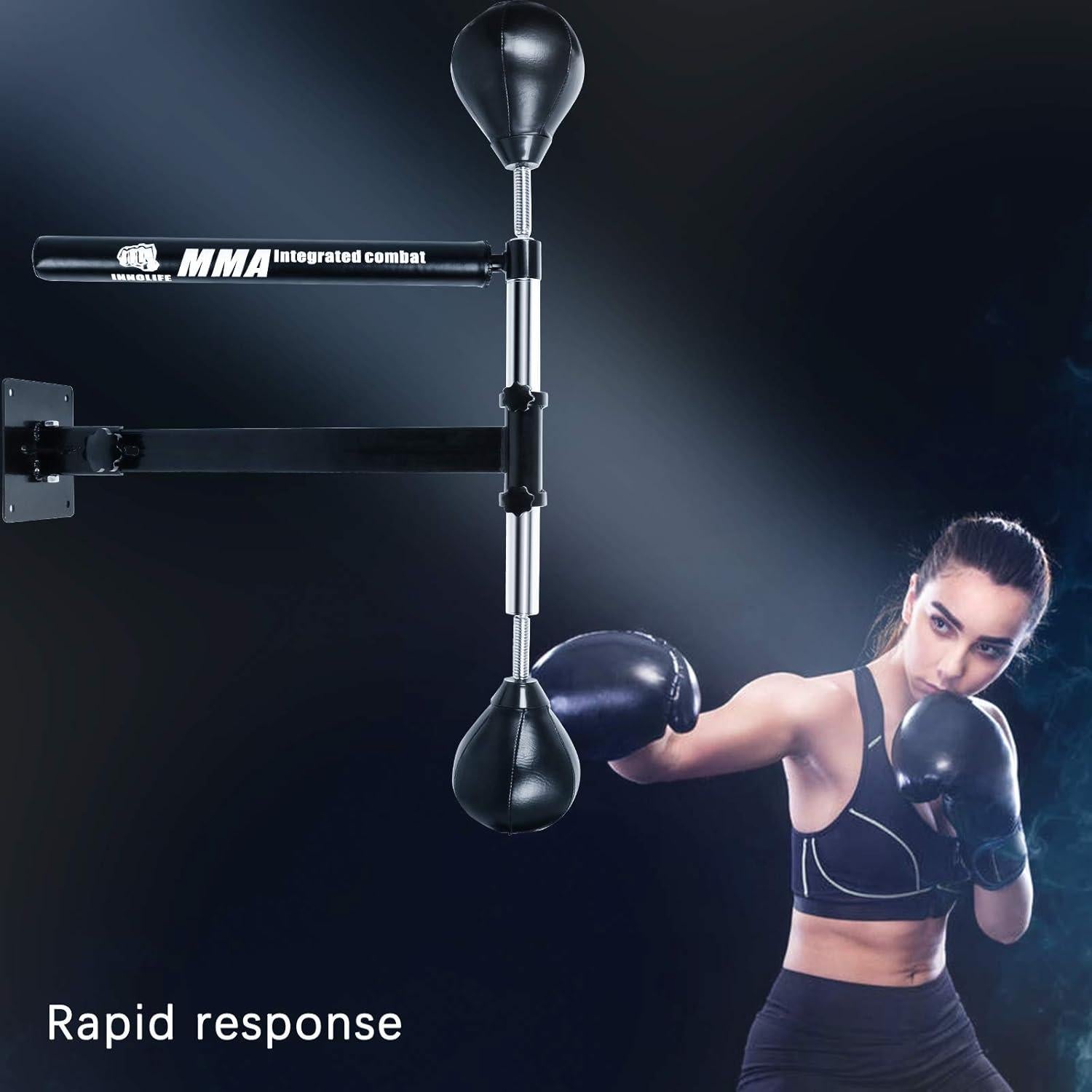 Barra de Boxeo Montada en Pared INNOLIFE 71.9x112cm 7kg