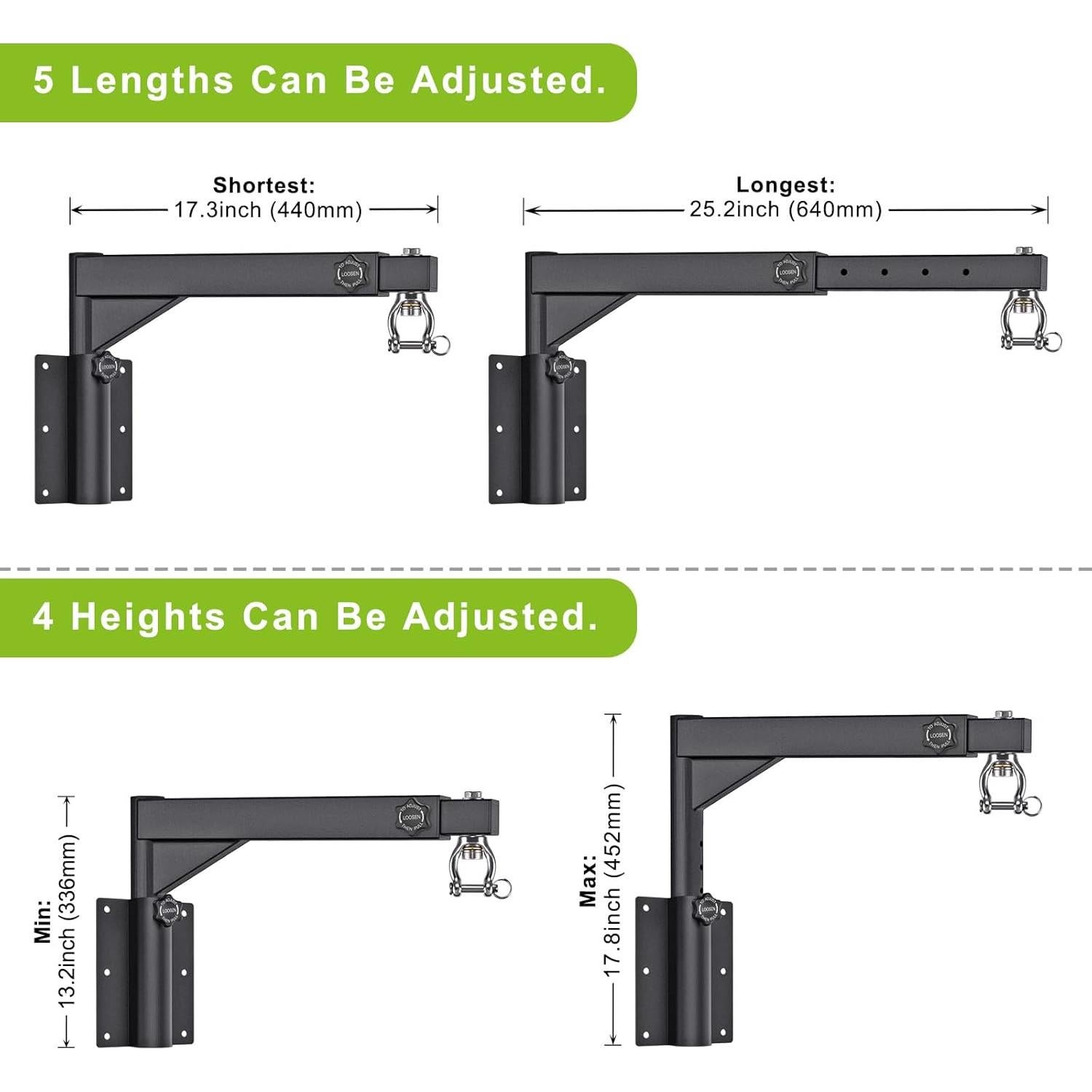 Soporte de Bolsa de Boxeo Ajustable Dolibest DBPHB-01 362 kg