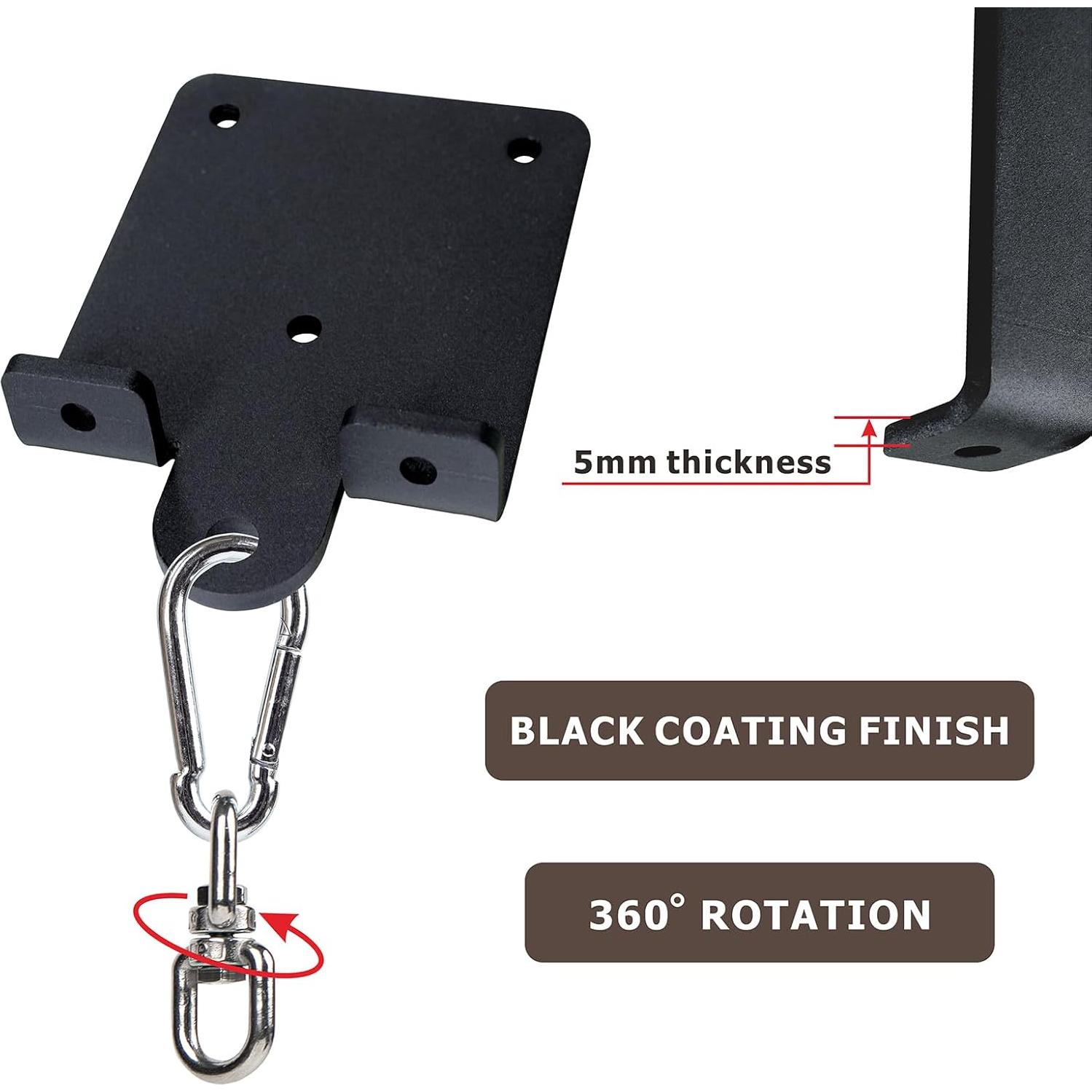 Soporte para Bolsa de Boxeo KSWLOR Montaje en Pared 272kg