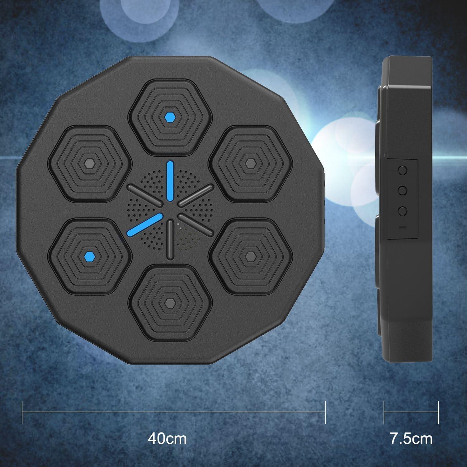 Máquina de Boxeo Musical EAZY WAYZ EW-01 con Bluetooth y LED