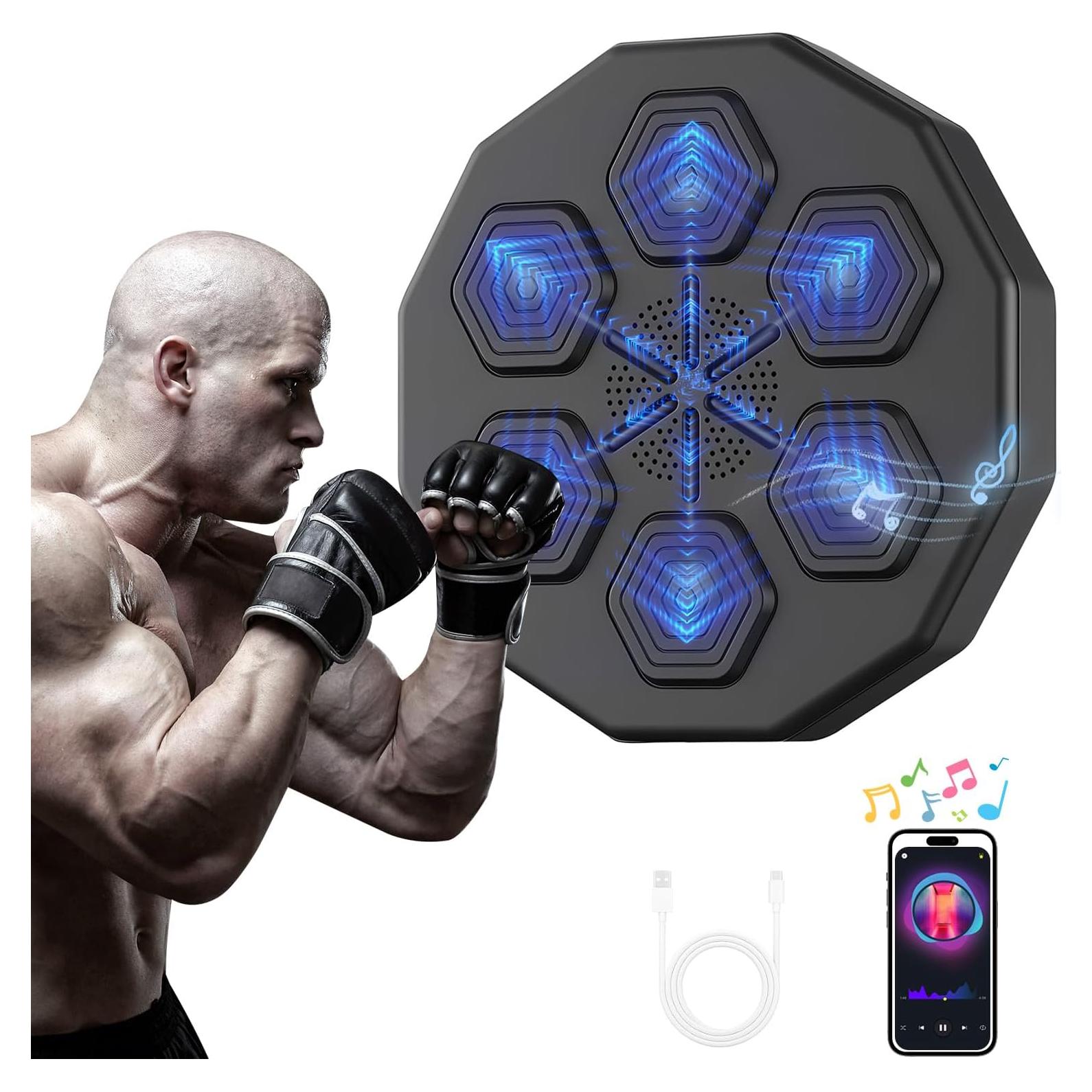 Máquina de Boxeo Musical Keyoung CC-X1 con Bluetooth y Guantes