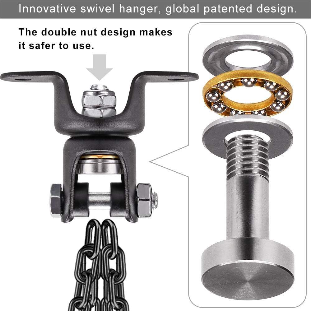 Soporte para Saco de Boxeo BeneLabel con Cadena Negra 362.87 kg