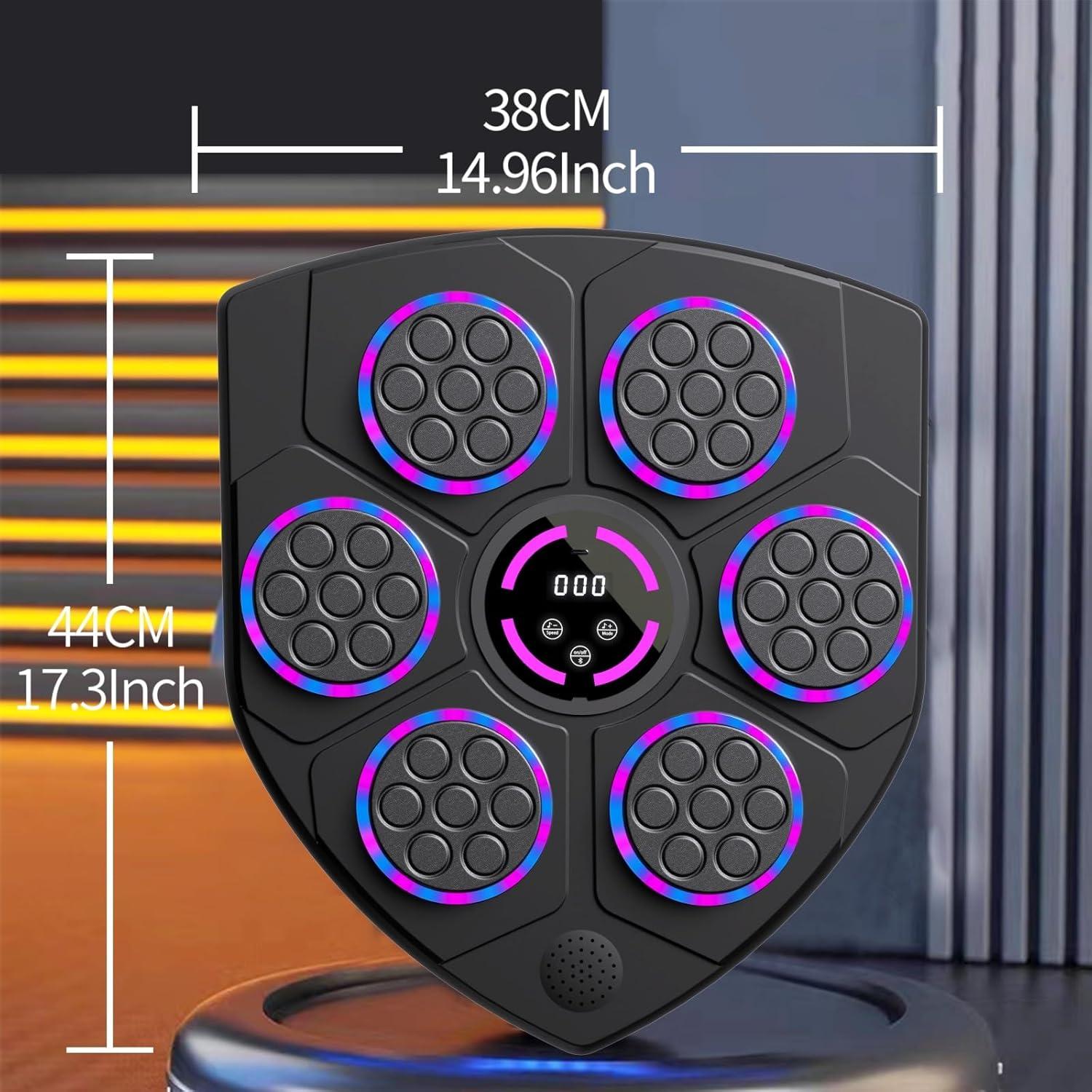 Máquina de Boxeo Musical QEIFEII 2BFX6-QB06 con Guantes