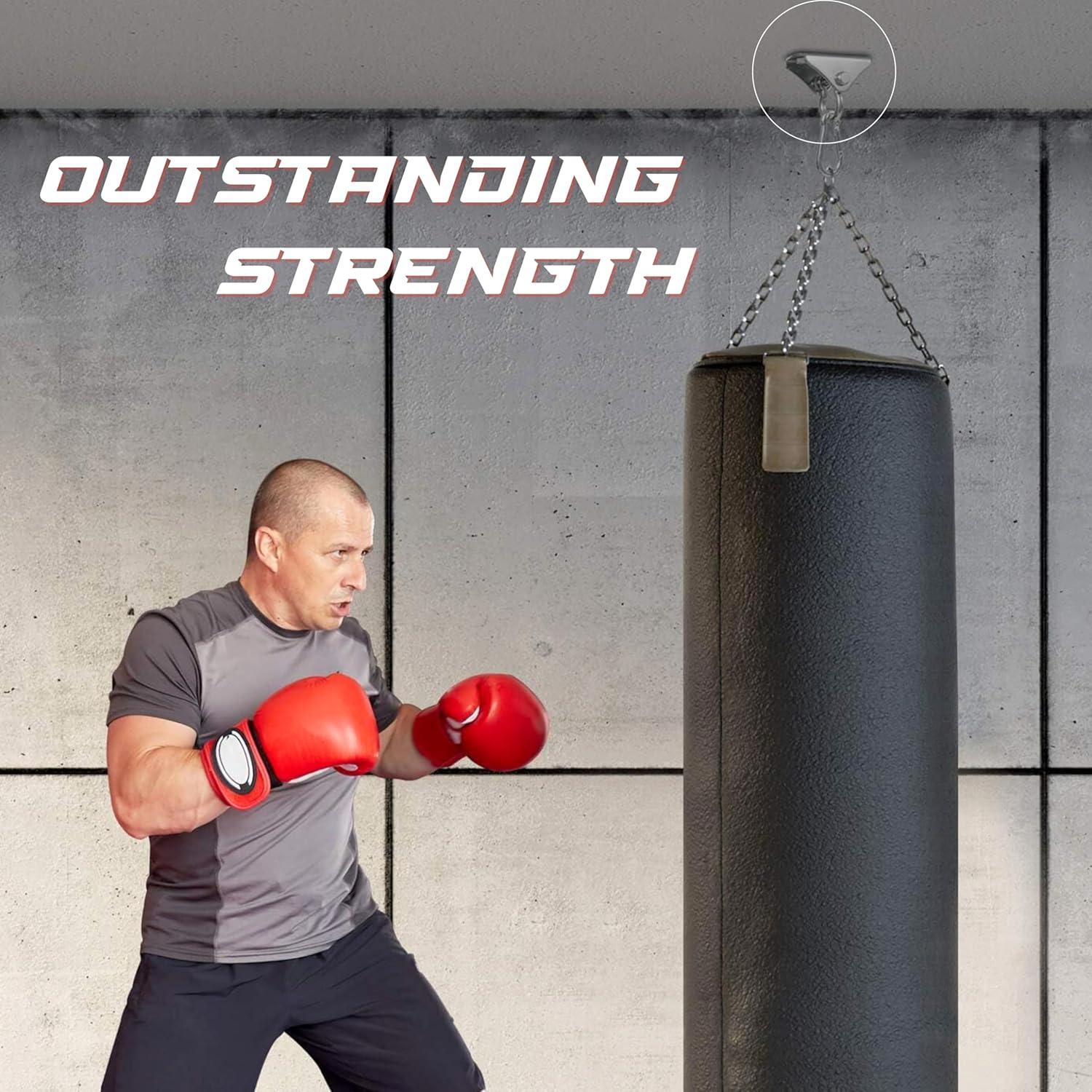 Soporte para Saco de Boxeo Yes4All E3SK, Acero Inoxidable 180°