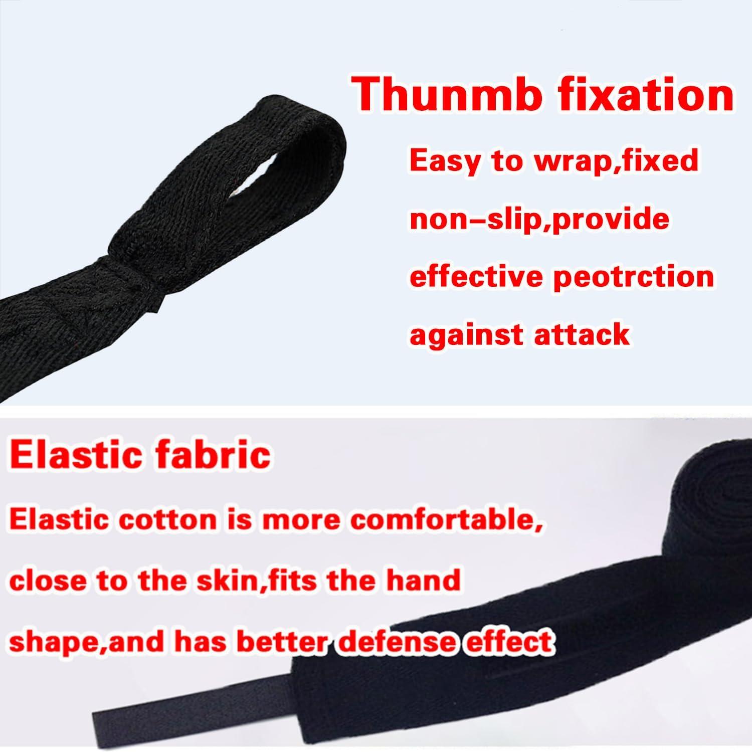 Envolturas de Mano de Boxeo Bntyok QJBD-2PCS 149.86 cm