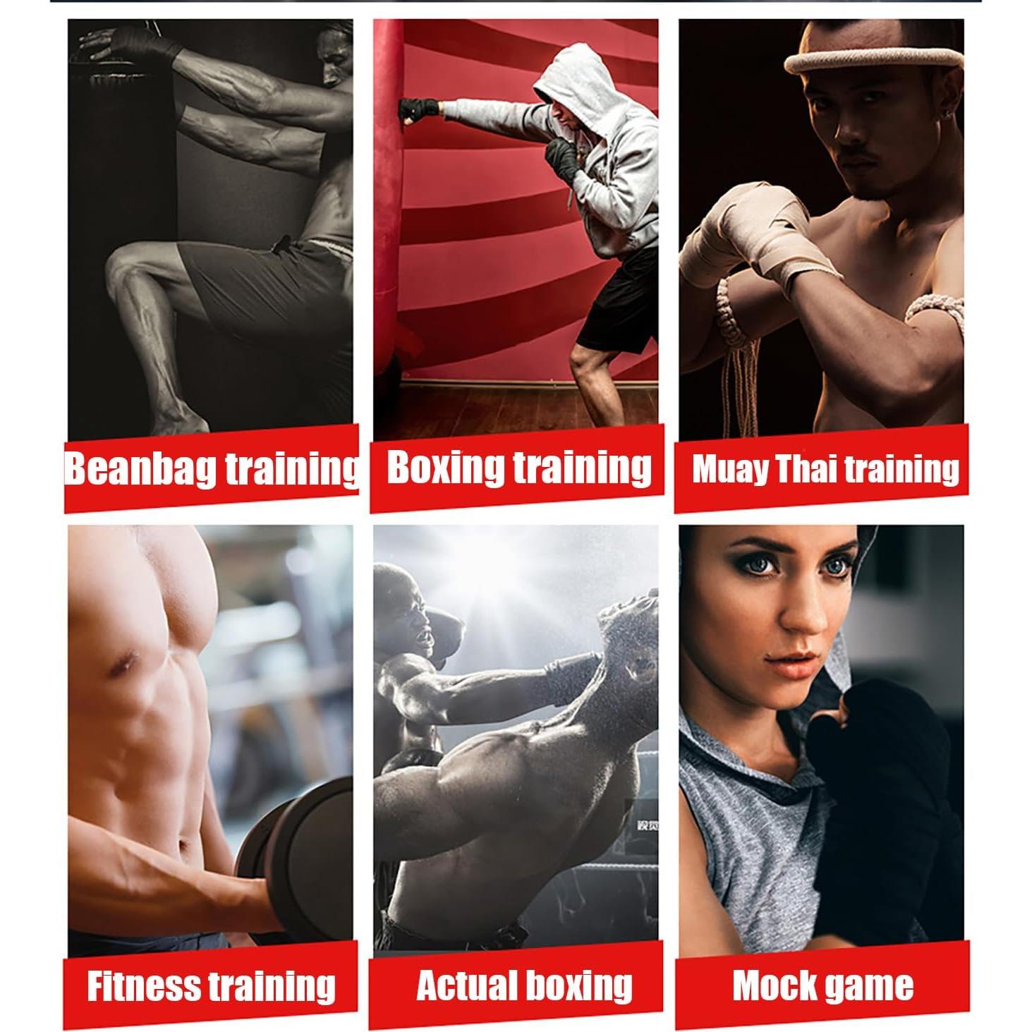 Envolturas de Mano de Boxeo Bntyok QJBD-2PCS 149.86 cm