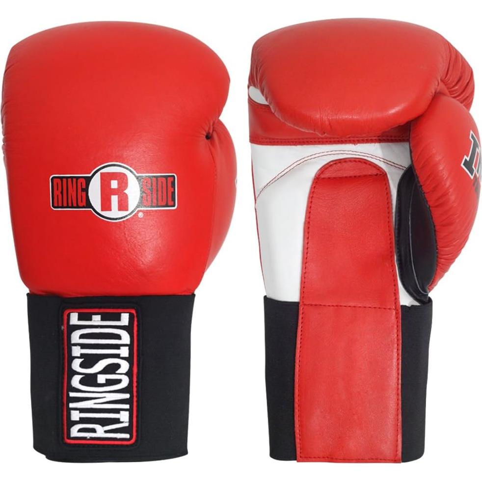 Guantes de Boxeo Ringside IMF Tech 14 Oz Cuero Negro