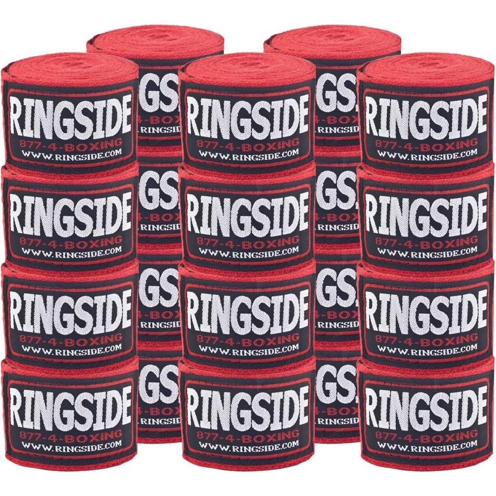 Envoltura de Mano Ringside Algodón 5.08x431.8cm Negra