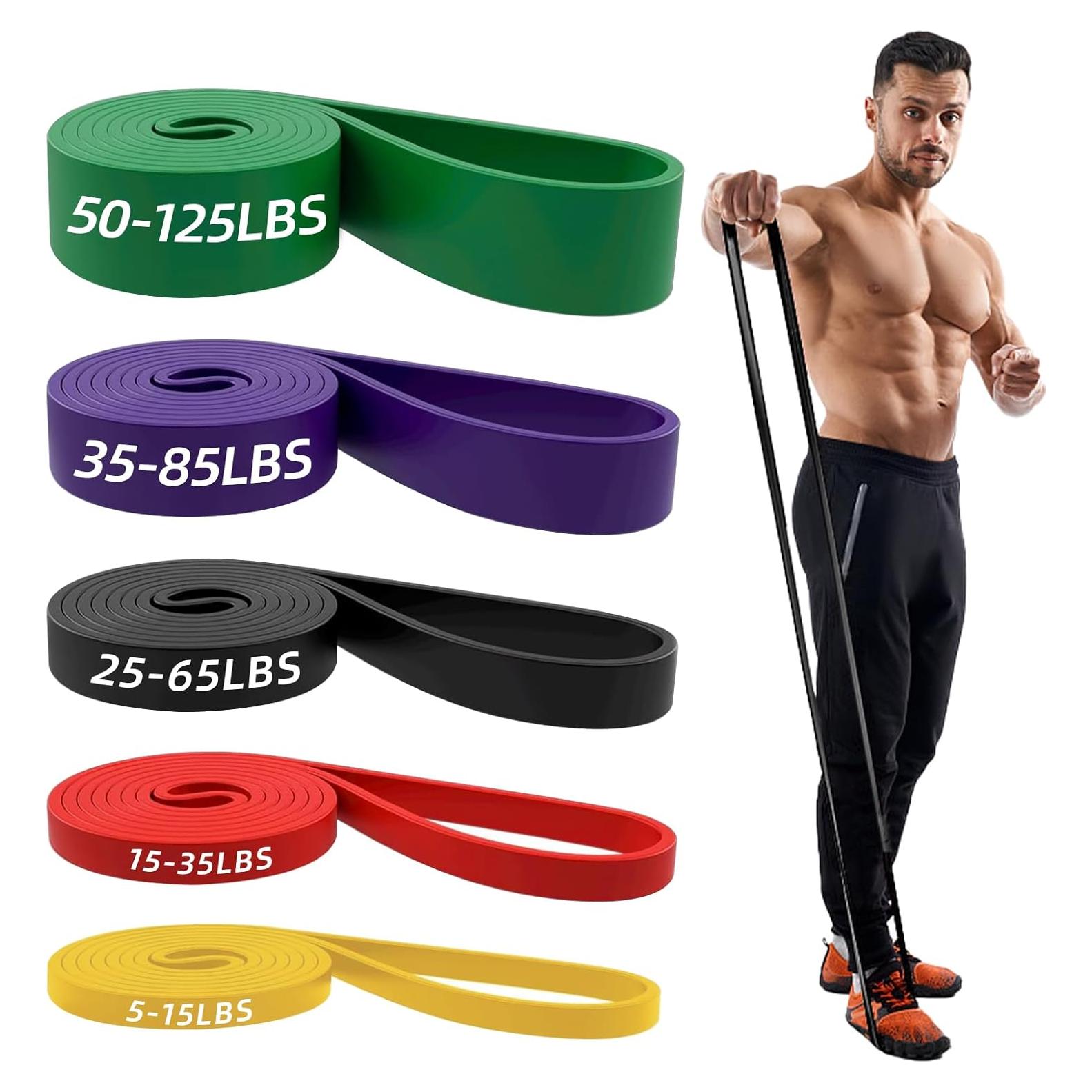 Bandas de Resistencia NOEAIKE para Ejercicio en Casa - 1 Nivel Medio