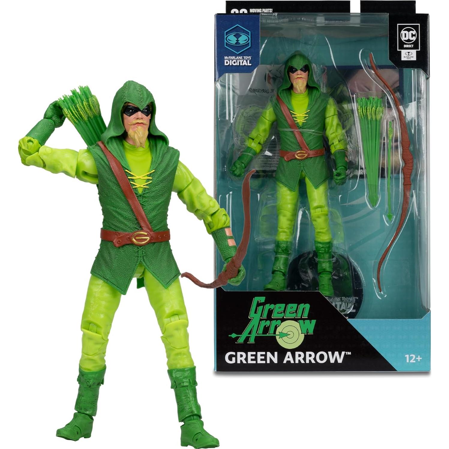 Figura de acción Green Arrow McFarlane Toys 17 cm coleccionable