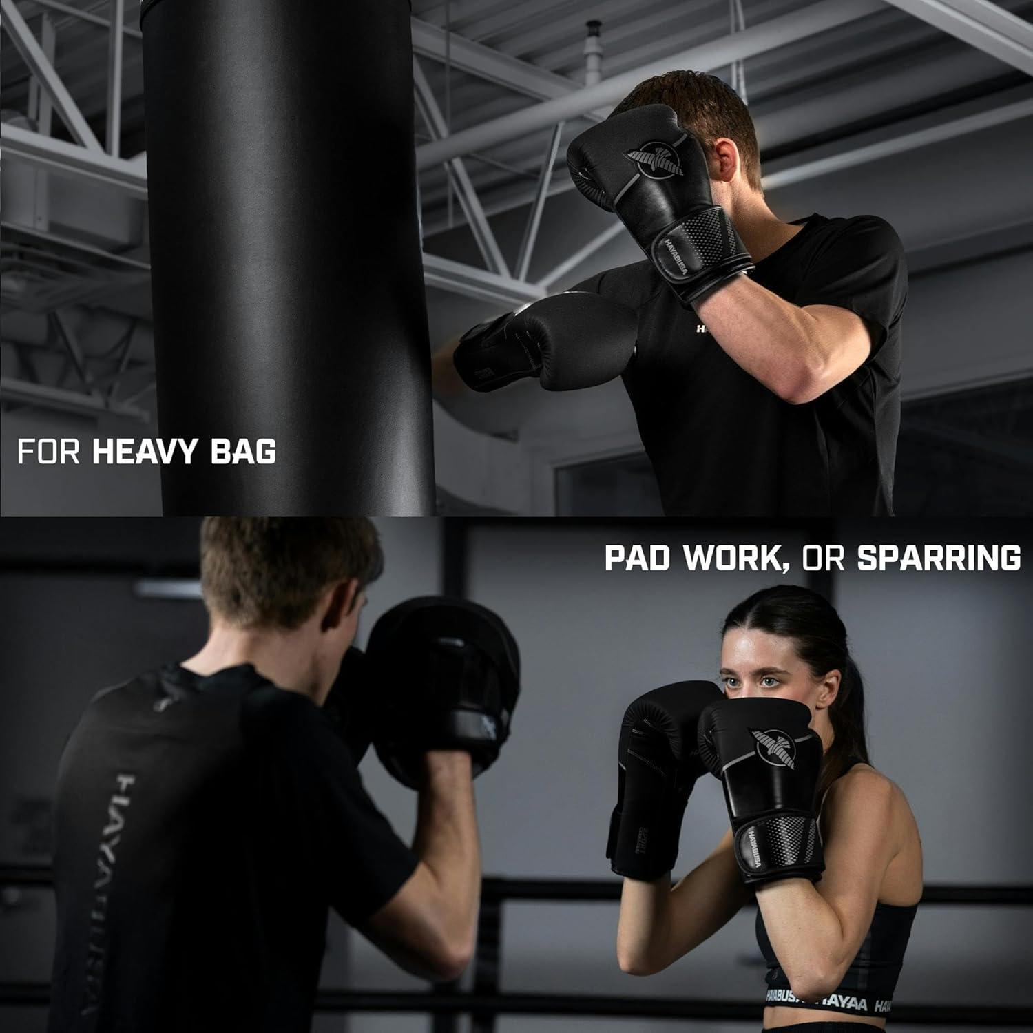 Guantes de Boxeo Hayabusa Sport 16oz - Soporte Doble y Acolchado