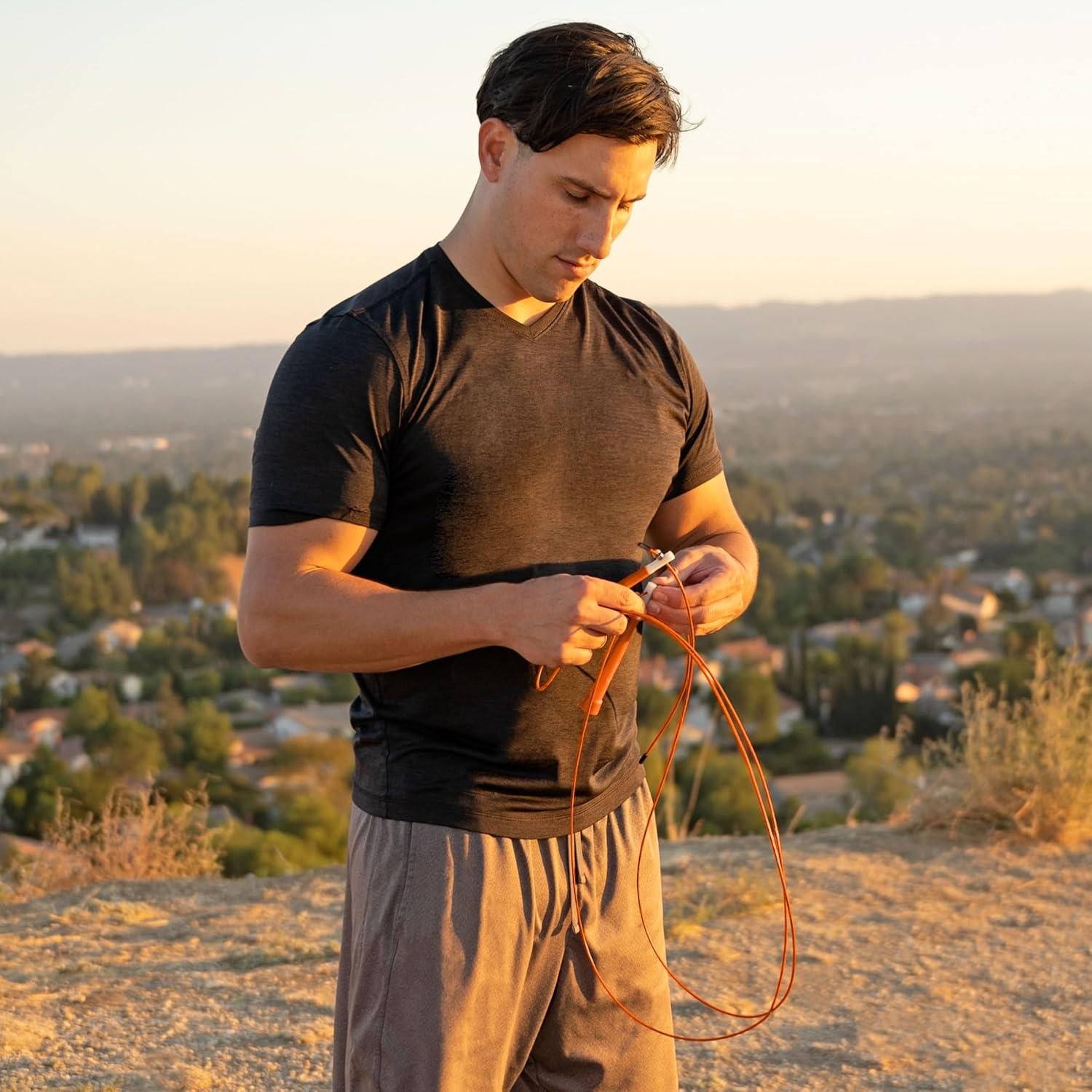 Cuerda para Saltar ProsourceFit Ajustable 3.05m Naranja