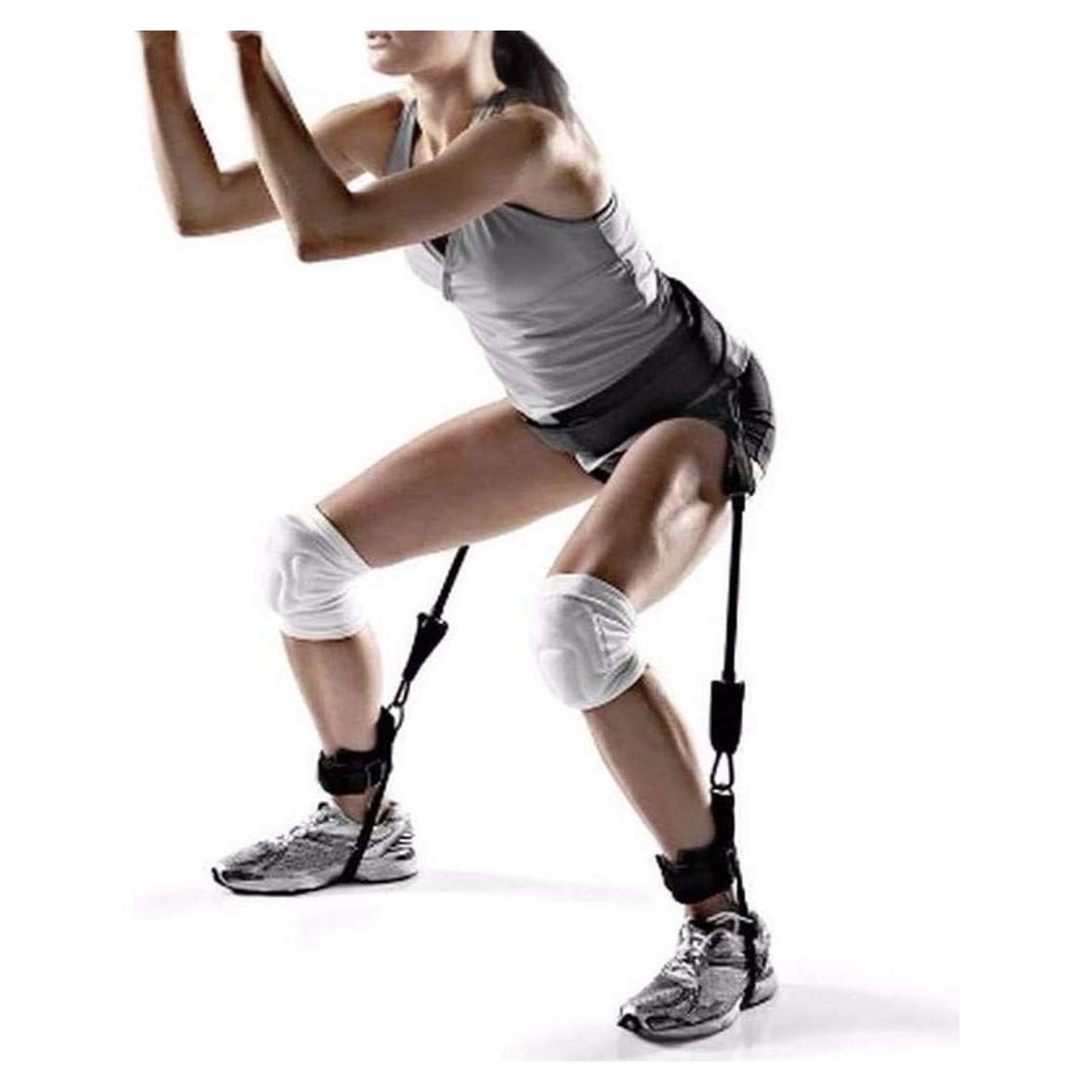 Entrenador de Salto Vertical Bandas de Resistencia para Piernas