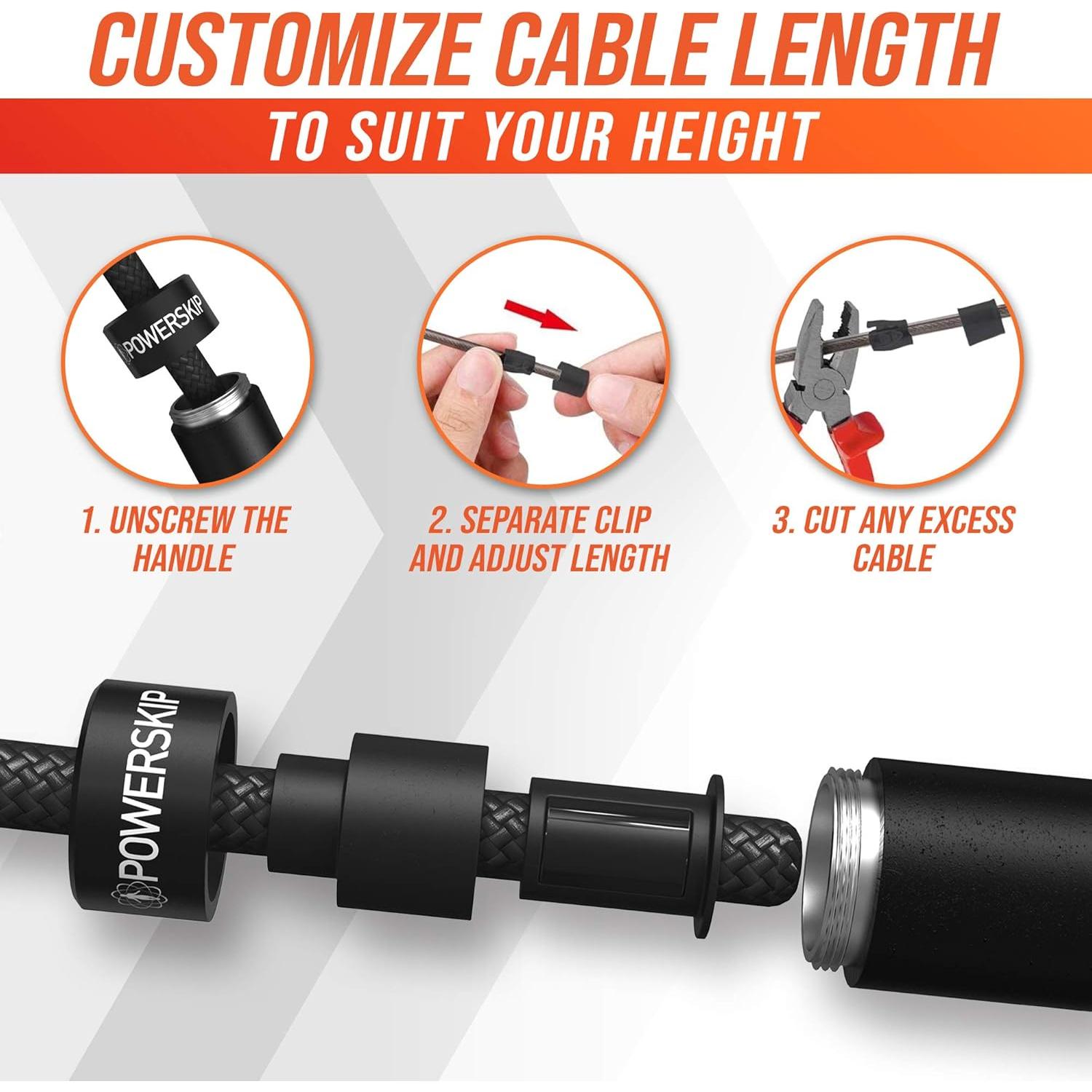 Cuerda de Saltar con Peso Epitomie Fitness PowerSkip PII 0.45kg