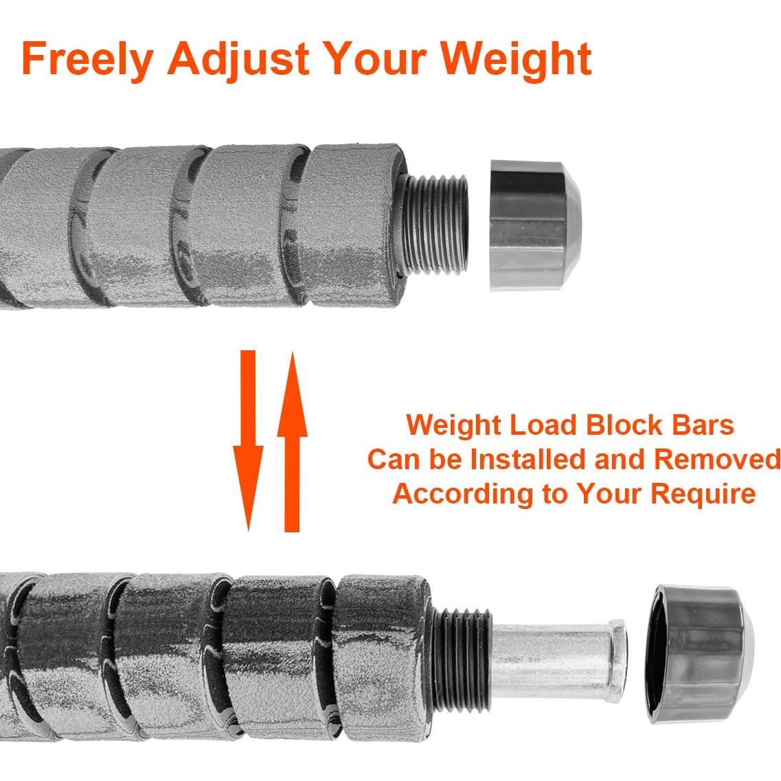 Bloques de Peso Removibles Morneve para Cuerda de Saltar 170g 2Pcs