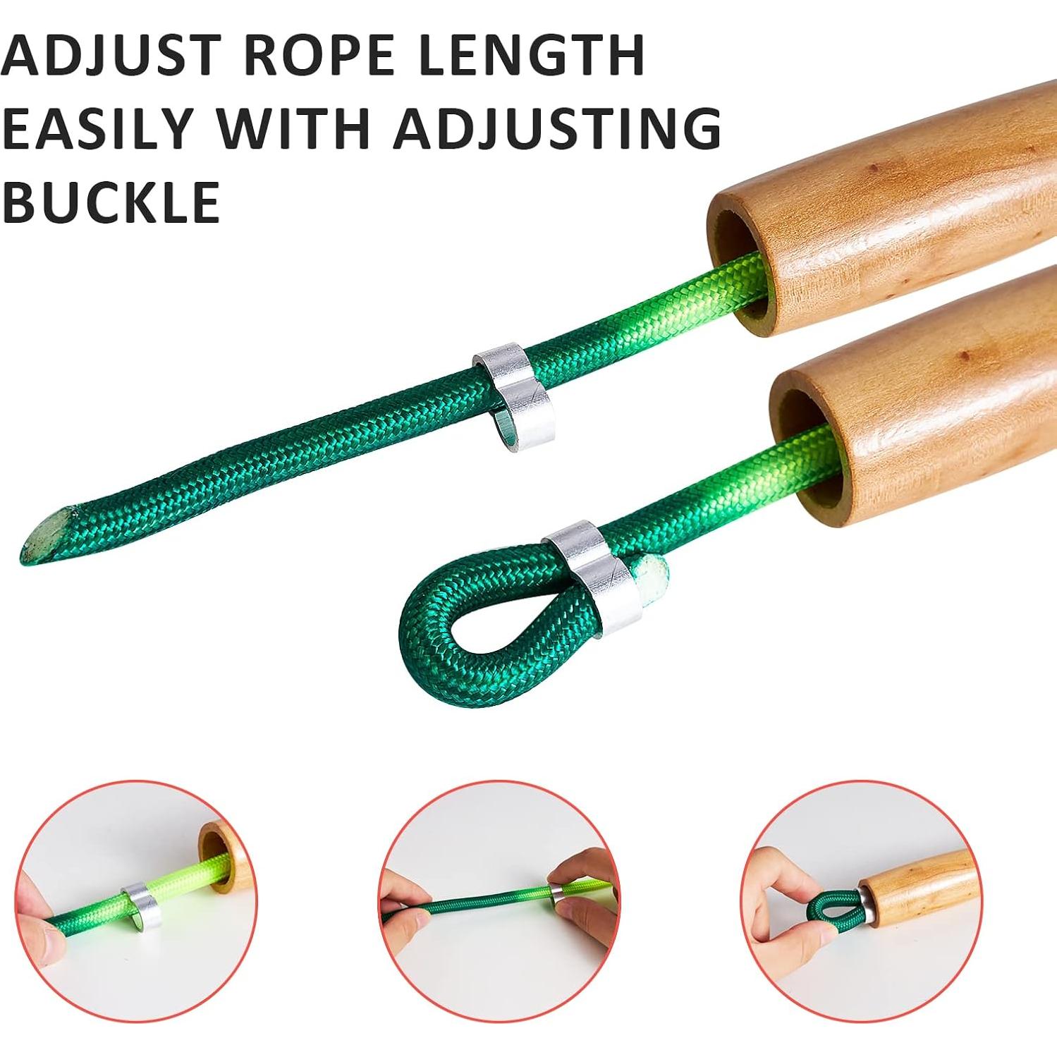 Cuerda de Saltar Double Dutch Fanhostco 4.88m Paquete 2