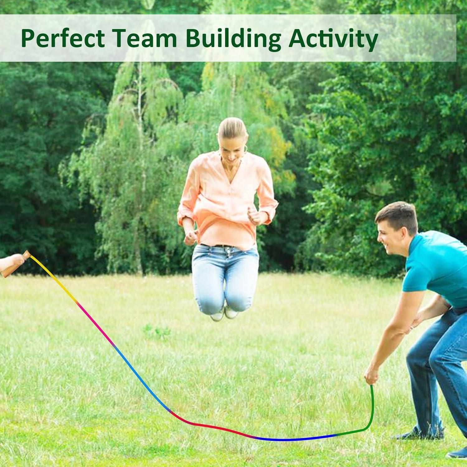 Cuerda de Saltar Double Dutch Fanhostco 4.88m Paquete 2