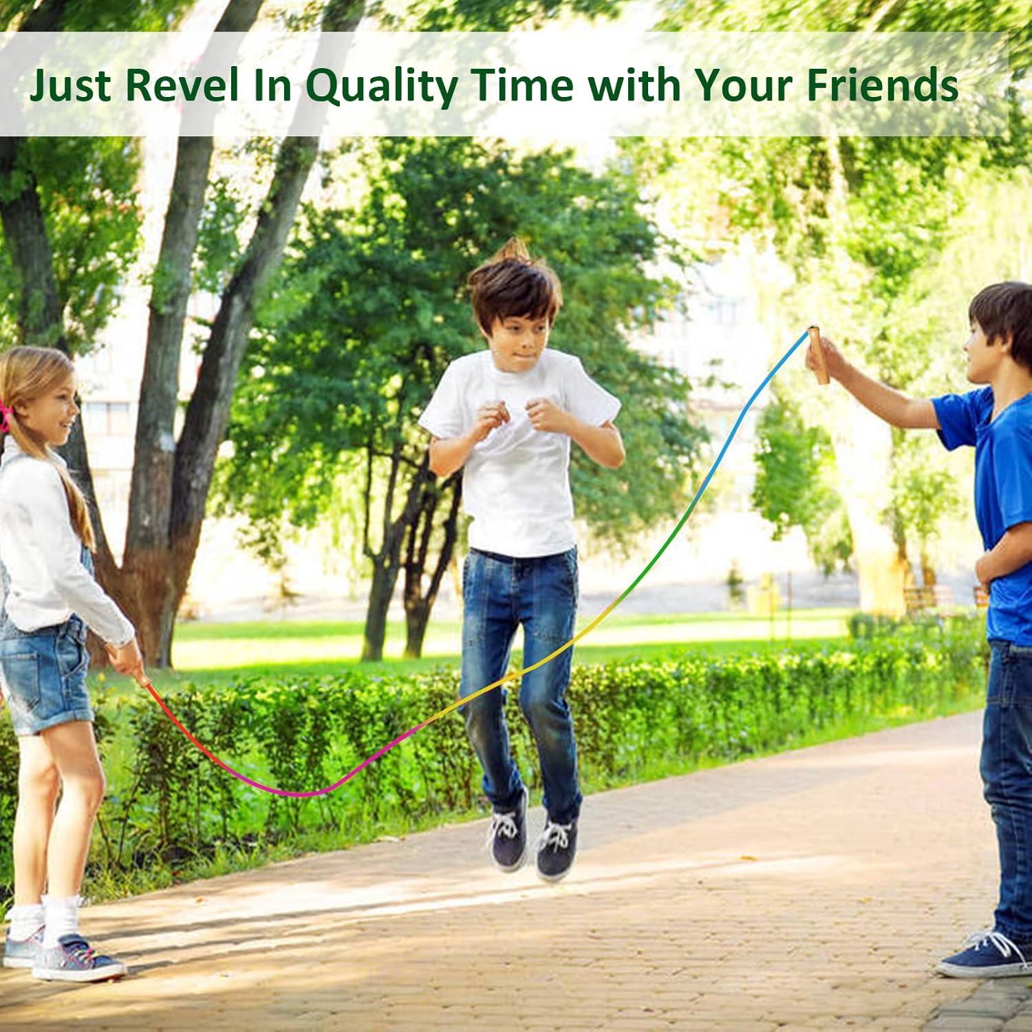 Cuerda de Saltar Double Dutch Fanhostco 4.88m Paquete 2