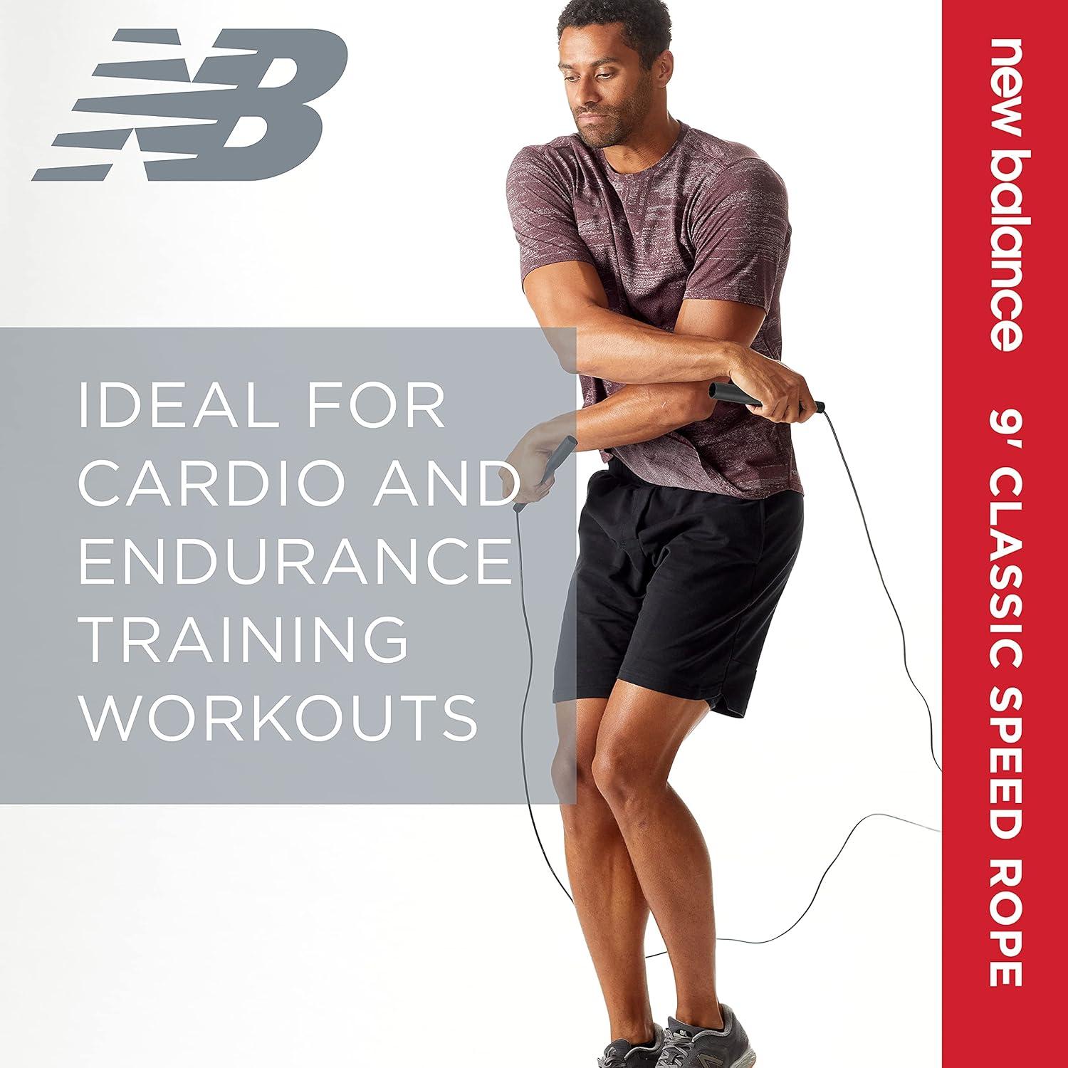 Cuerda de Salto New Balance Ajustable 2.74m Ergonómica