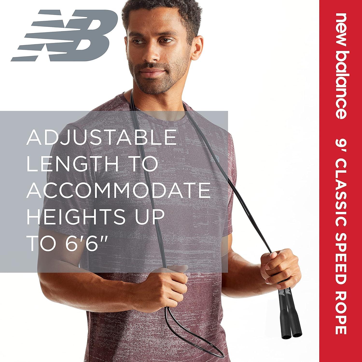 Cuerda de Salto New Balance Ajustable 2.74m Ergonómica