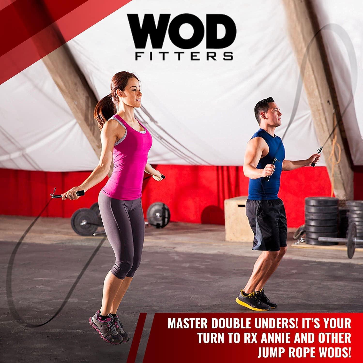 Cuerda de Salto WODFitters Ajustable Doble Bajo 3m - Velocidad