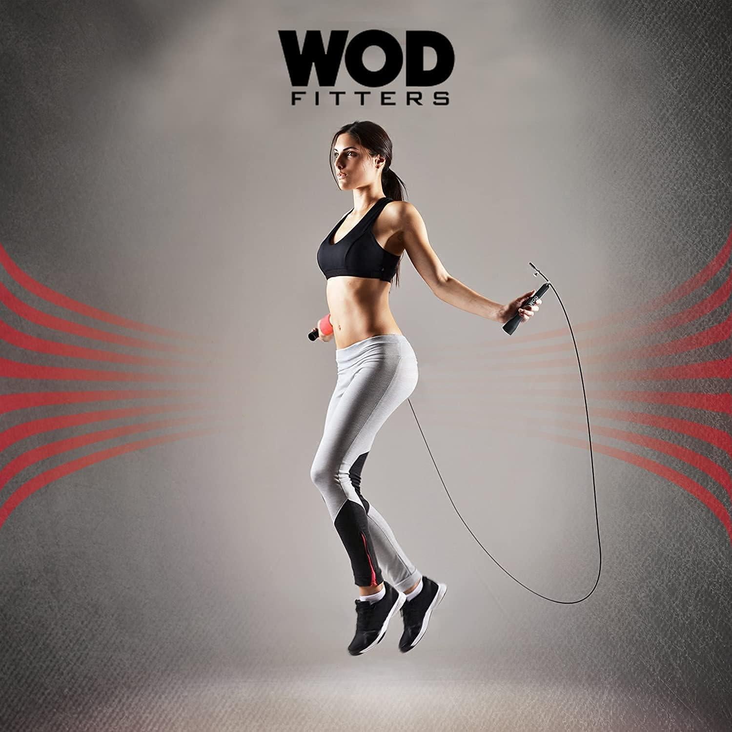 Cuerda de Salto WODFitters Ajustable Doble Bajo 3m - Velocidad