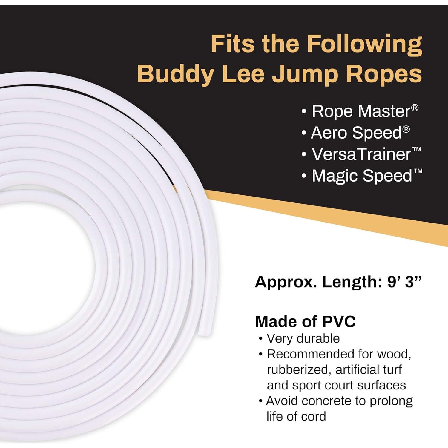 Cordón de Reemplazo Buddy Lee para Cuerda de Salto 2.87m