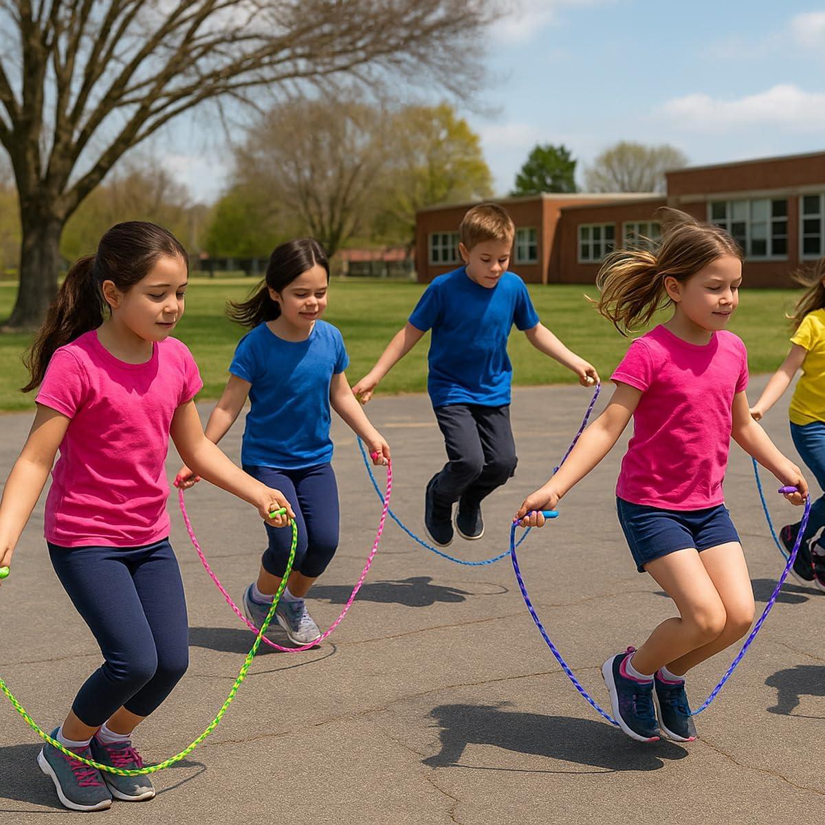 Cuerda de Salto Ajustable GiftExpress - Paquete de 6 Piezas